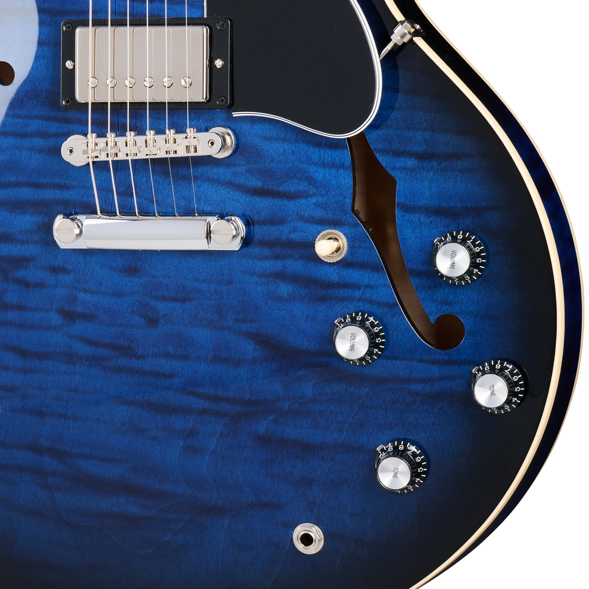 Gibson ES-335 Figured Custom Color, Deep Ocean Burst