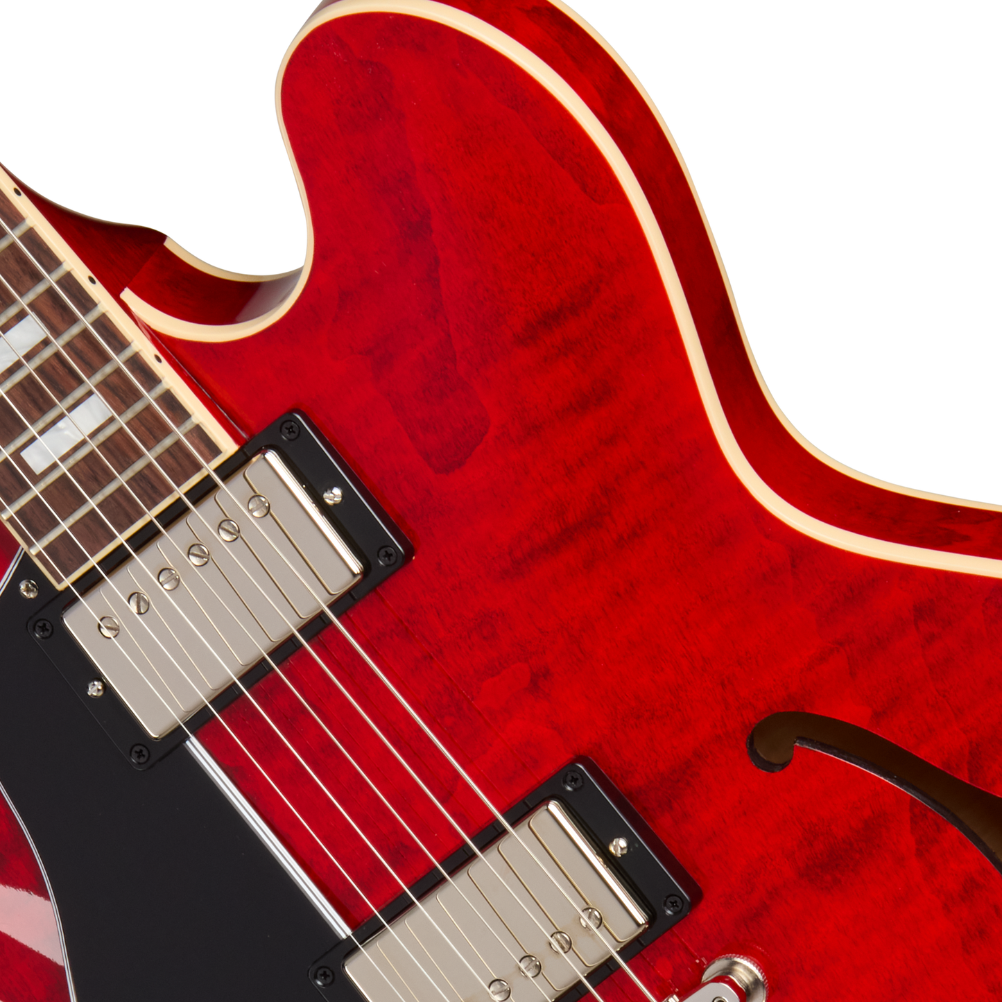 Gibson ES-335 Figured, Left-Handed, Sixties Cherry