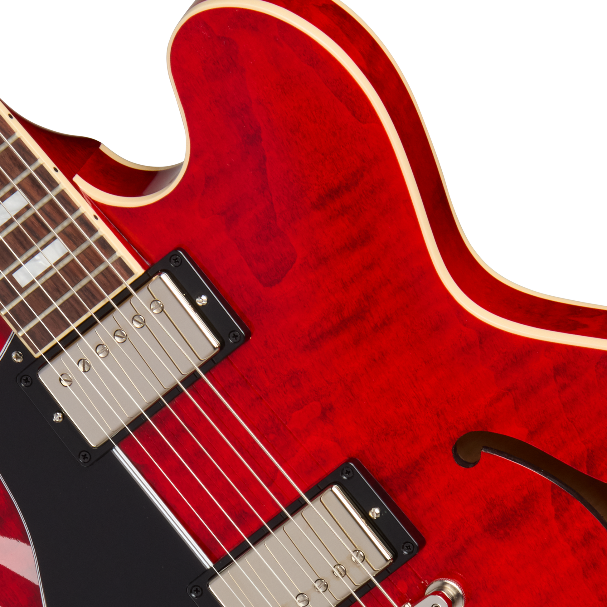 Gibson ES-335 Figured, Left-Handed, Sixties Cherry