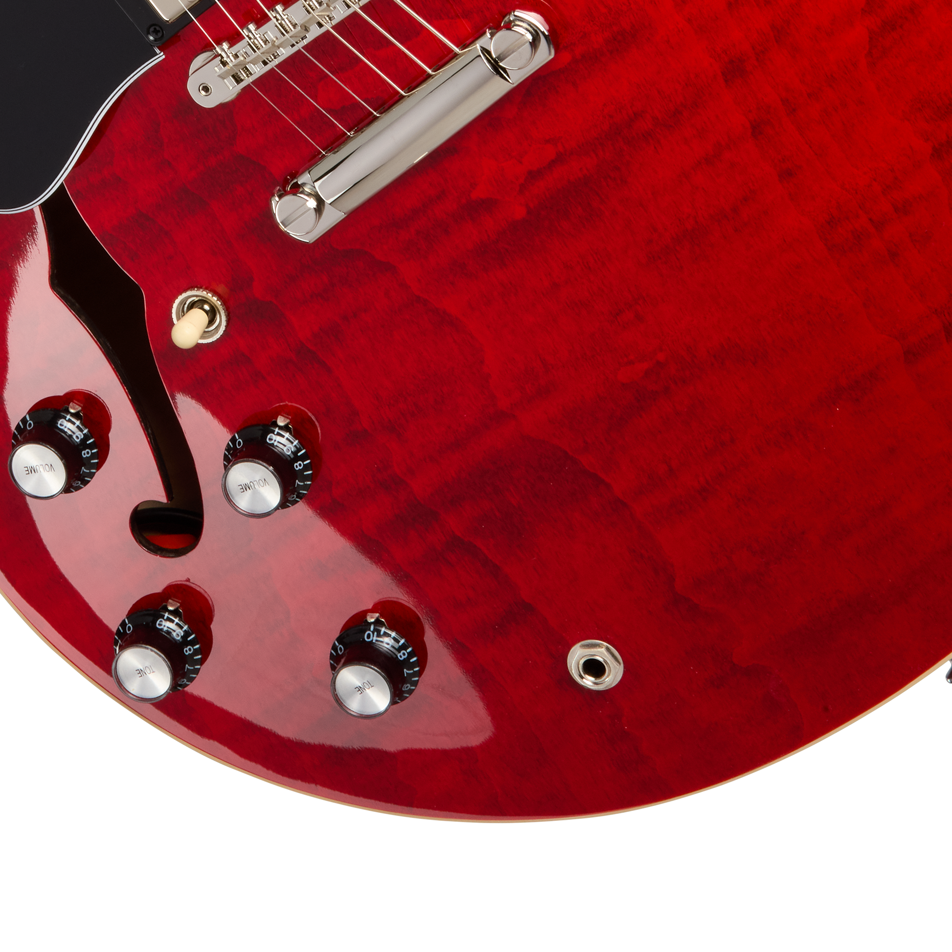 Gibson ES-335 Figured, Left-Handed, Sixties Cherry