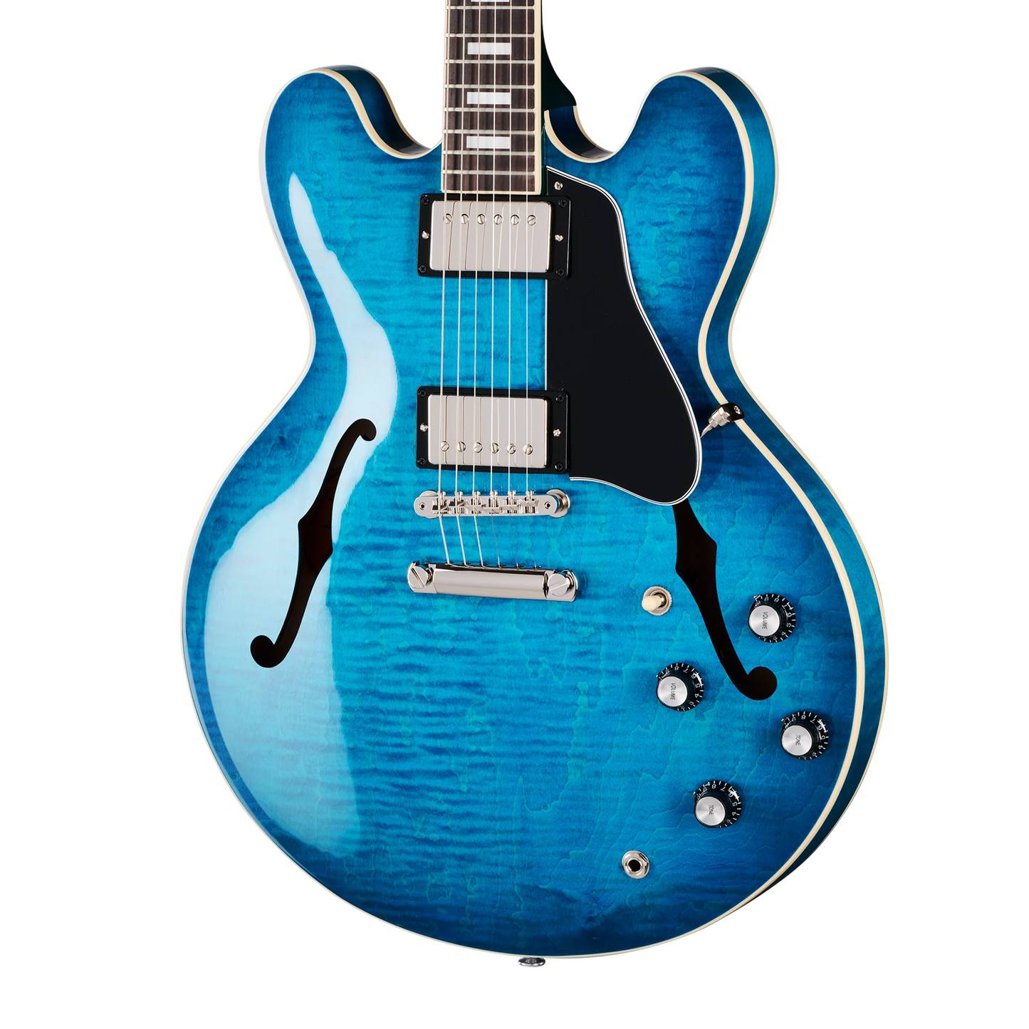 Gibson ES-335  Figured Custom Color, Ocean Water Perimeter, Exclusive