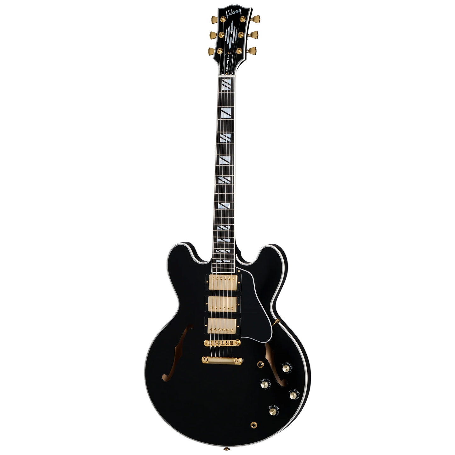Gibson ES Supreme, Ebony, 3-Pickup, Exclusive