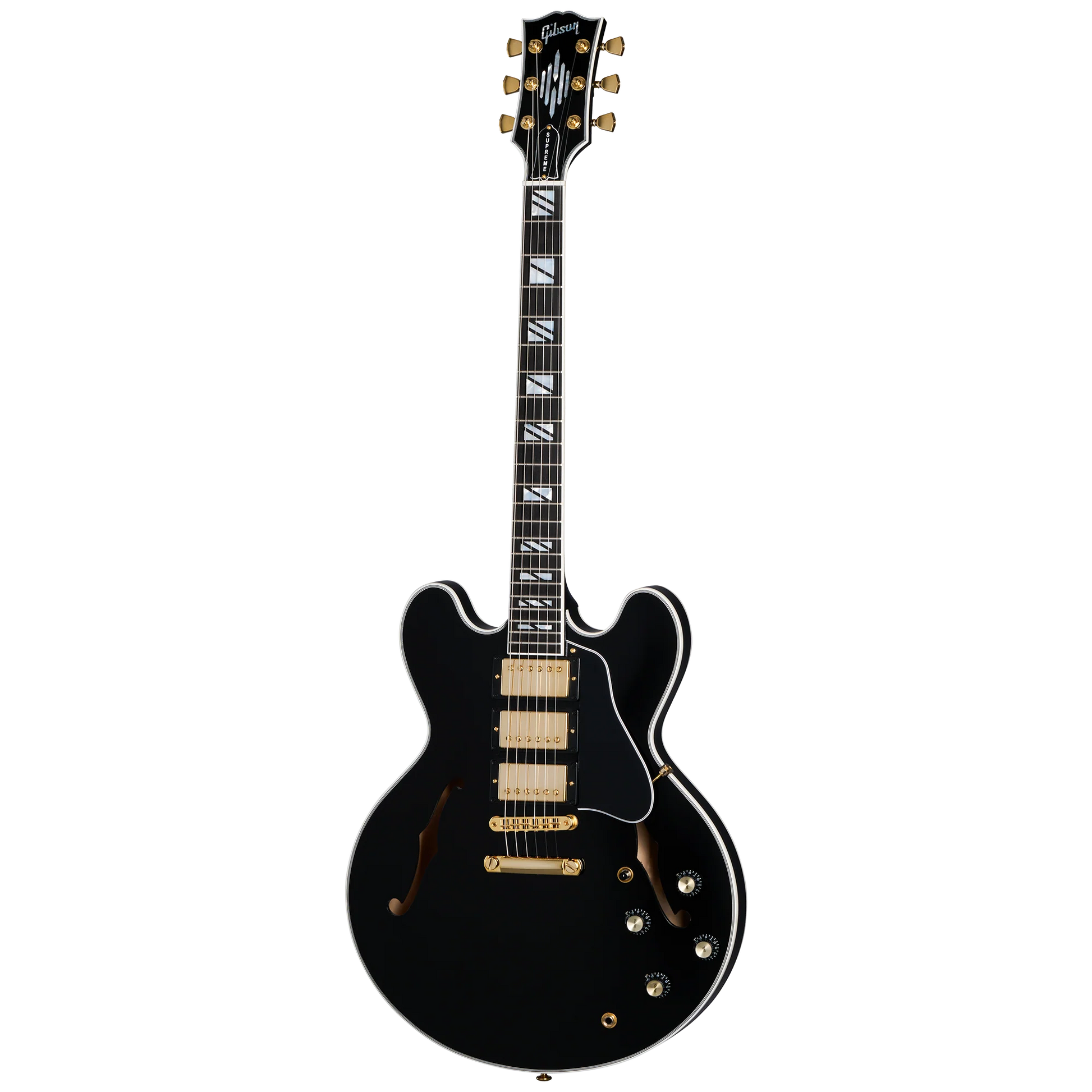 Gibson ES Supreme, Ebony, 3-Pickup, Exclusive