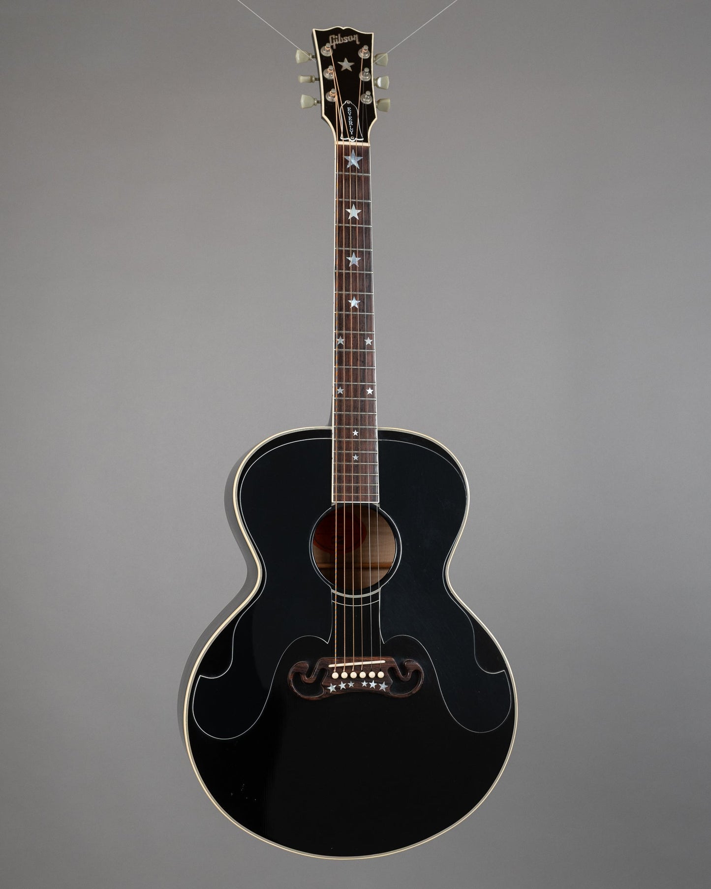 1995 Gibson J180 Everly Brothers (USA, Black, OHSC)