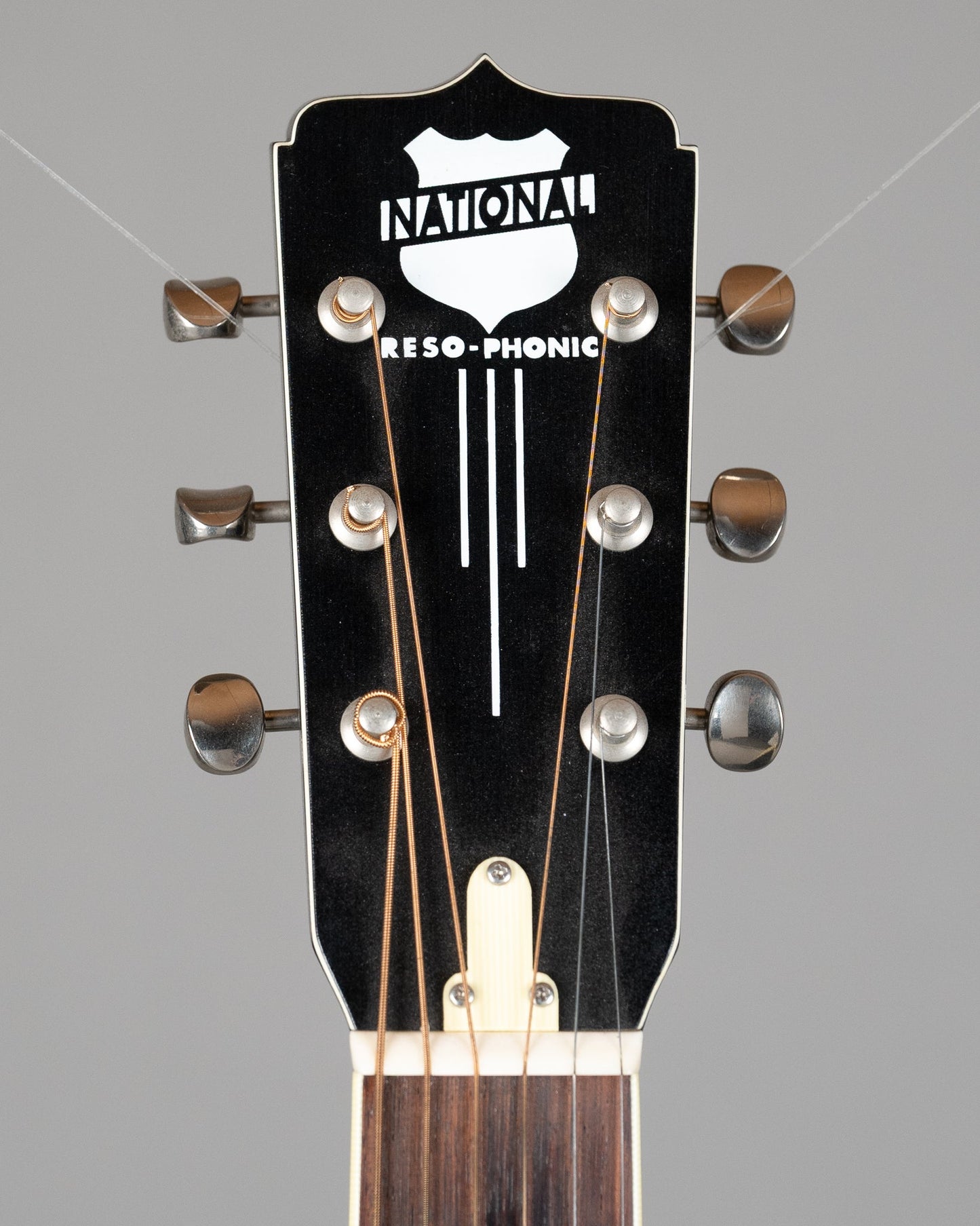 c1998 National Reso-Phonic Polychrome Tricone Resonator (USA, Forest Green Powdercoat, HSC)