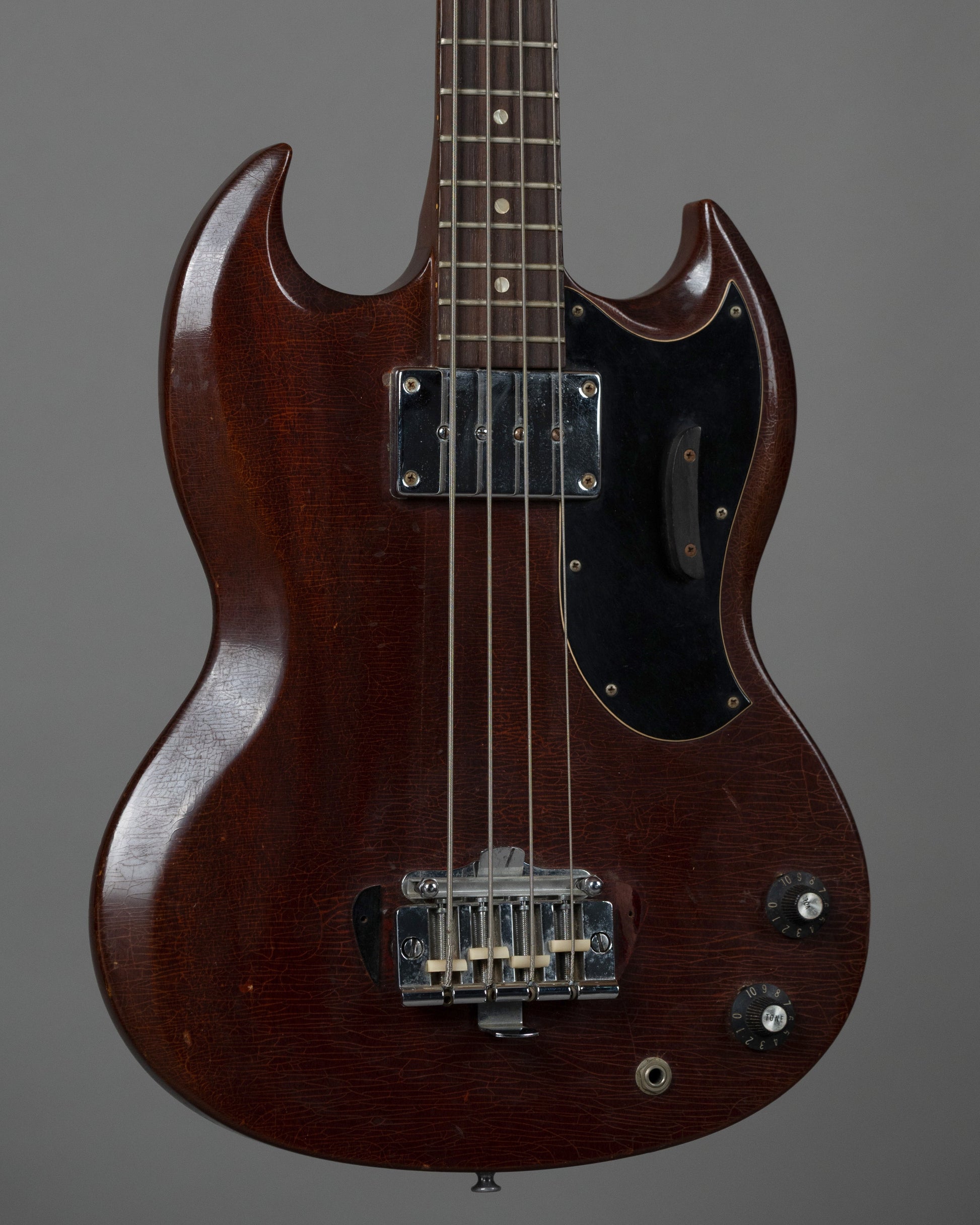 c1969 Gibson EB-0 (USA, Cherry, OHC)
