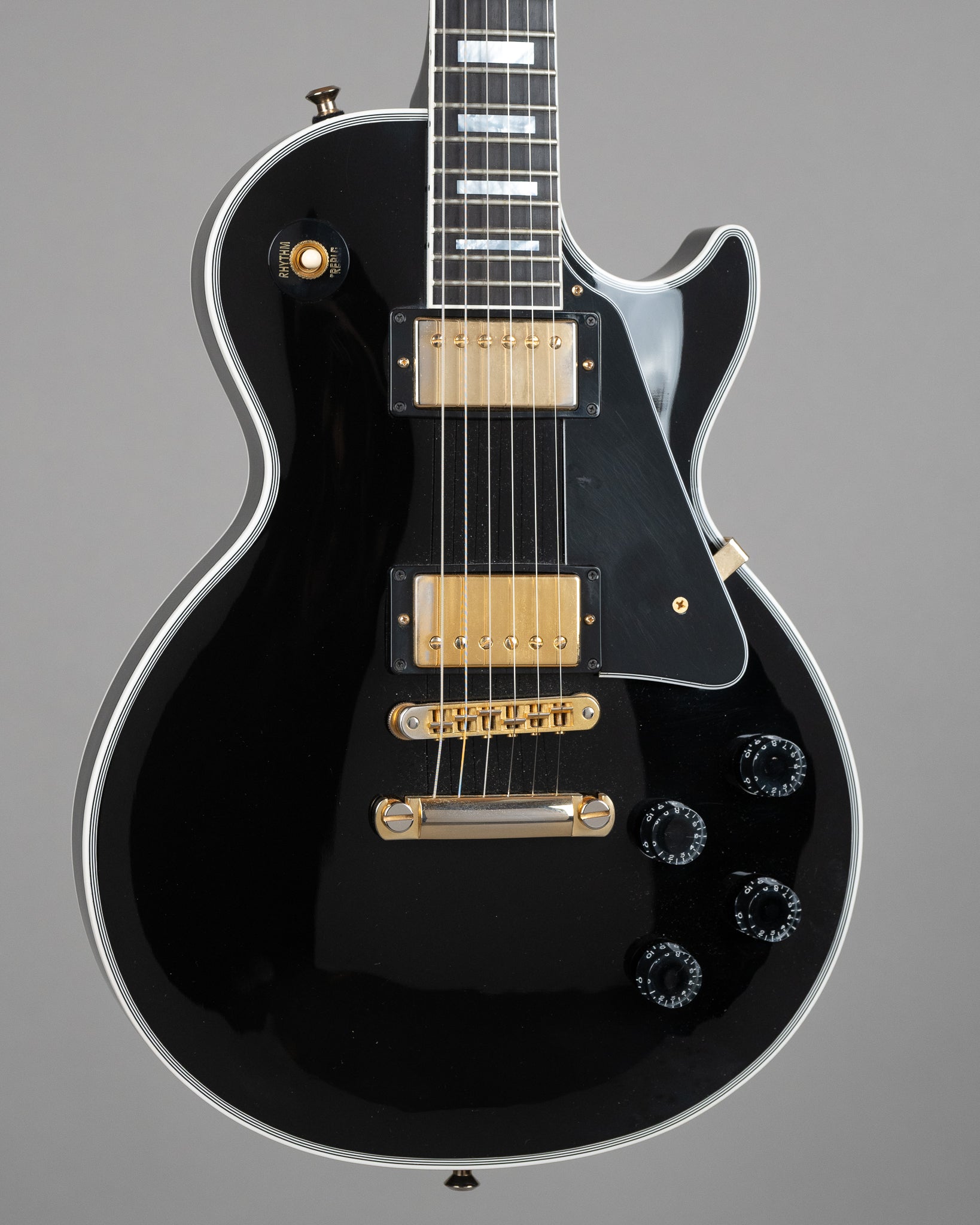 2022 Gibson Custom Shop Les Paul Custom  (USA, Ebony, OHSC)