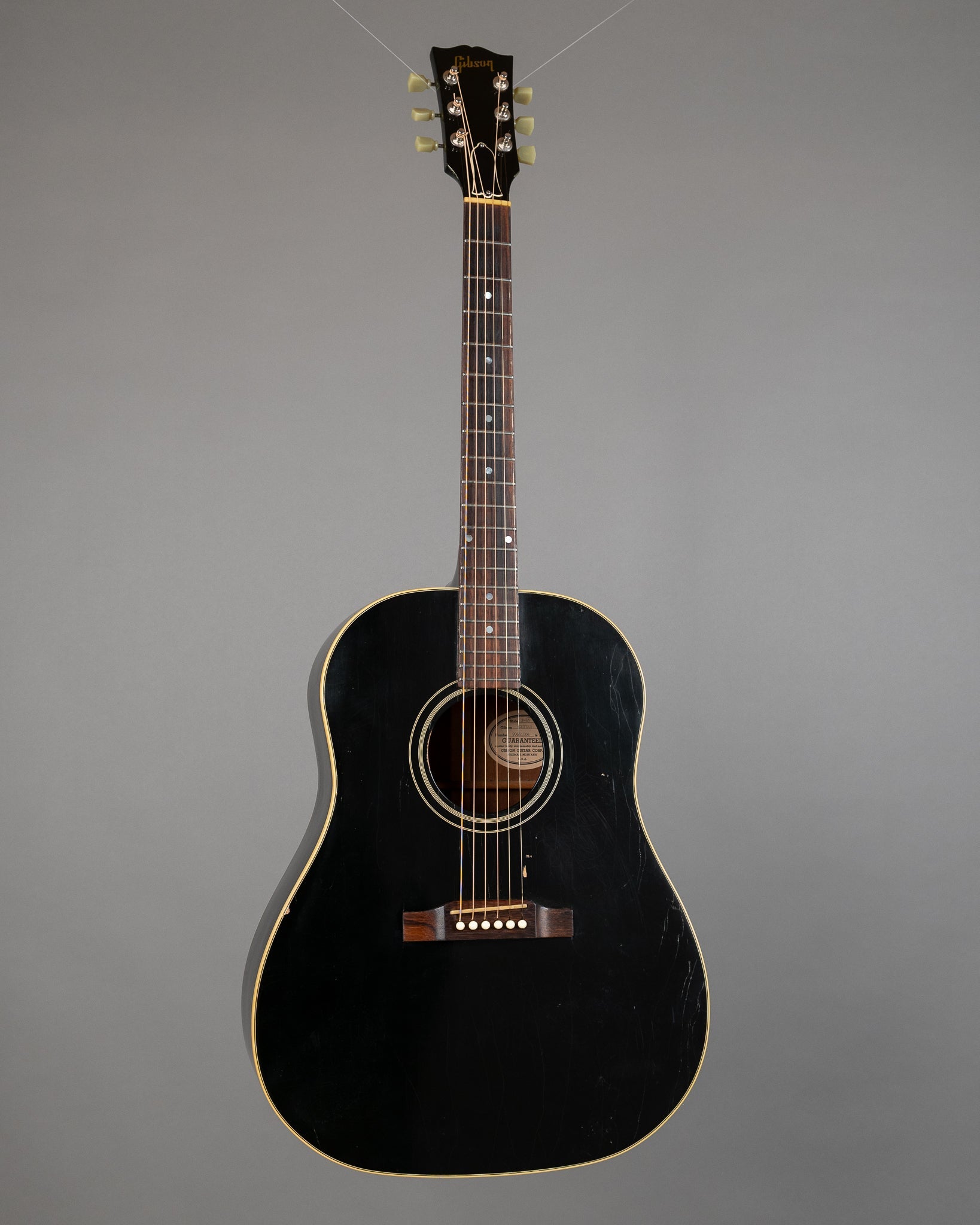 1991 Gibson J-45 (USA, Ebony, OHSC)