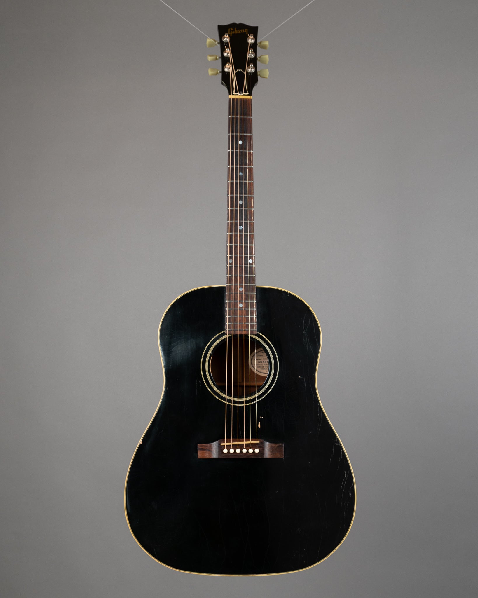 1991 Gibson J-45 (USA, Ebony, OHSC)