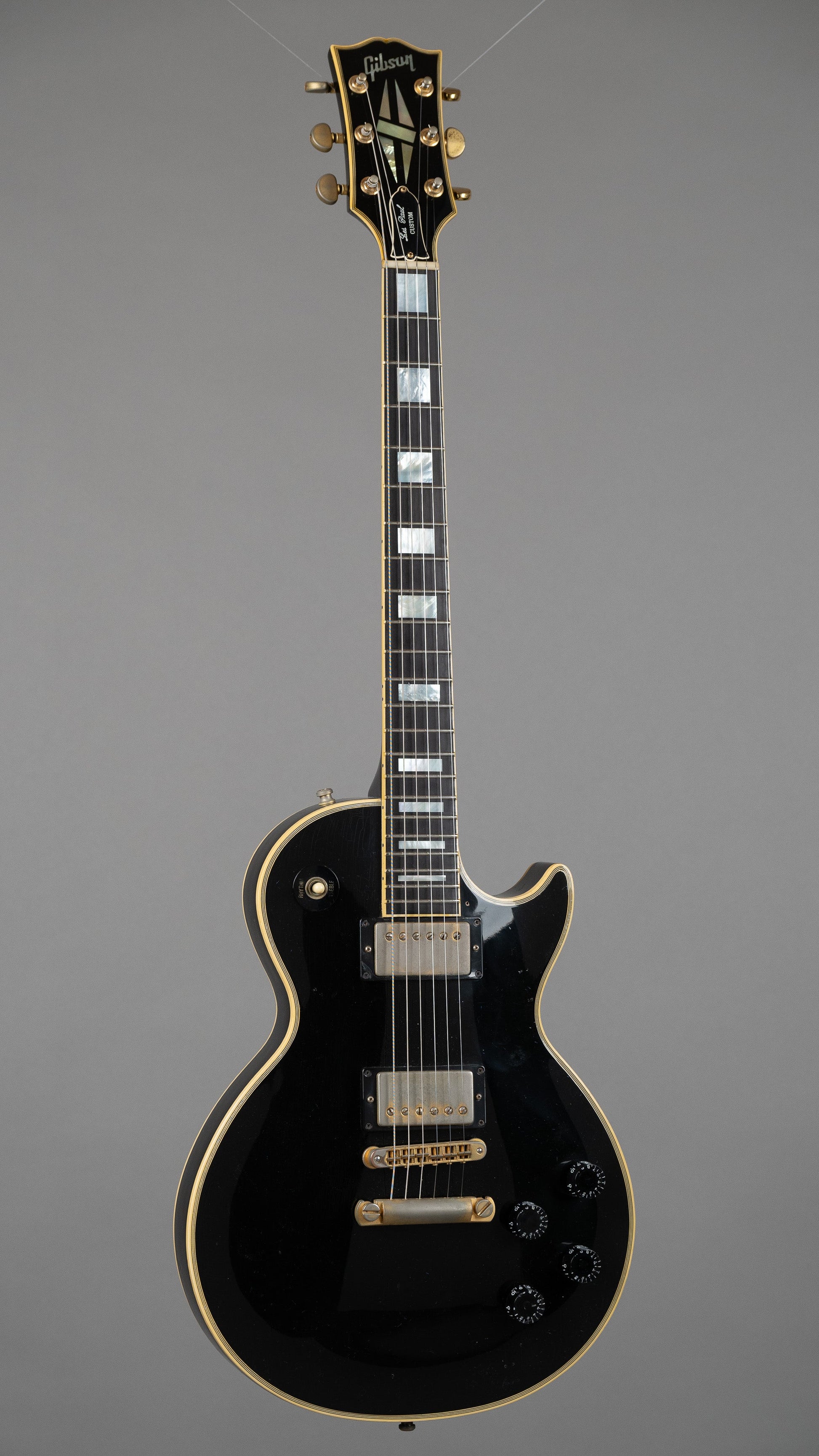 1995 Gibson Les Paul Custom (USA,  Black, OHSC)