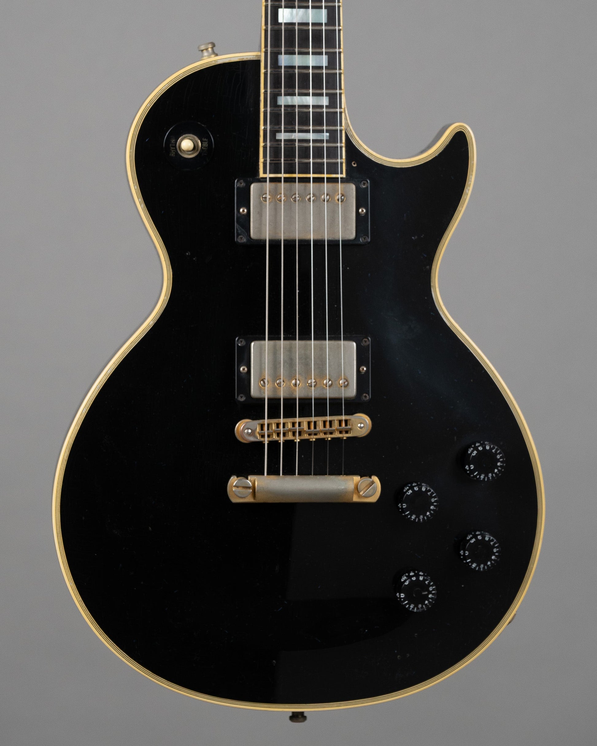 1995 Gibson Les Paul Custom (USA,  Black, OHSC)