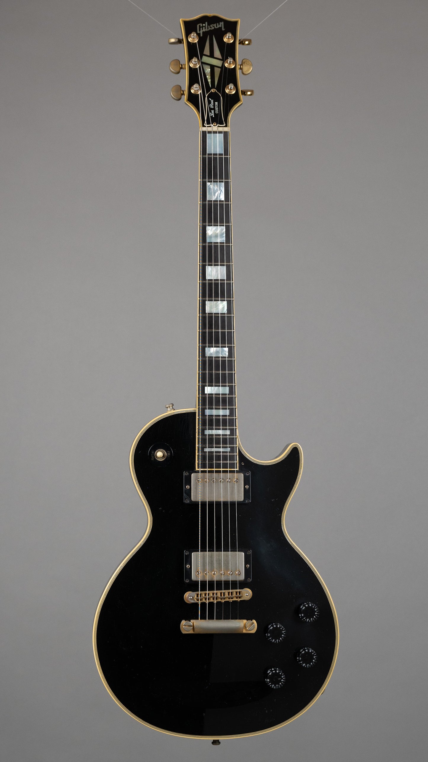 1995 Gibson Les Paul Custom (USA,  Black, OHSC)