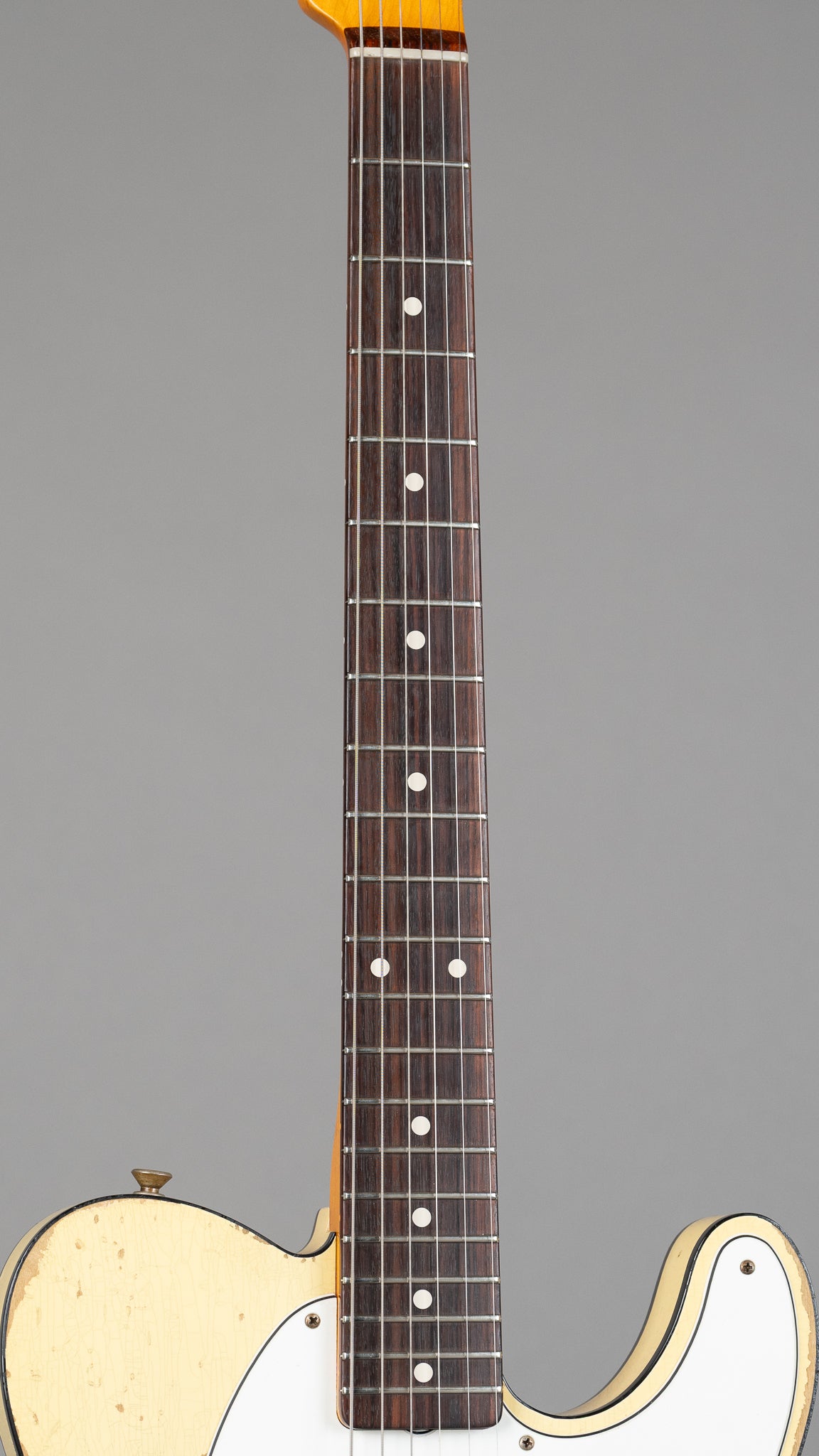 2016 Fender 60's Telecaster Custom Custom Shop Heavy Relic HSS (USA, Aged Vintage White, OHSC)