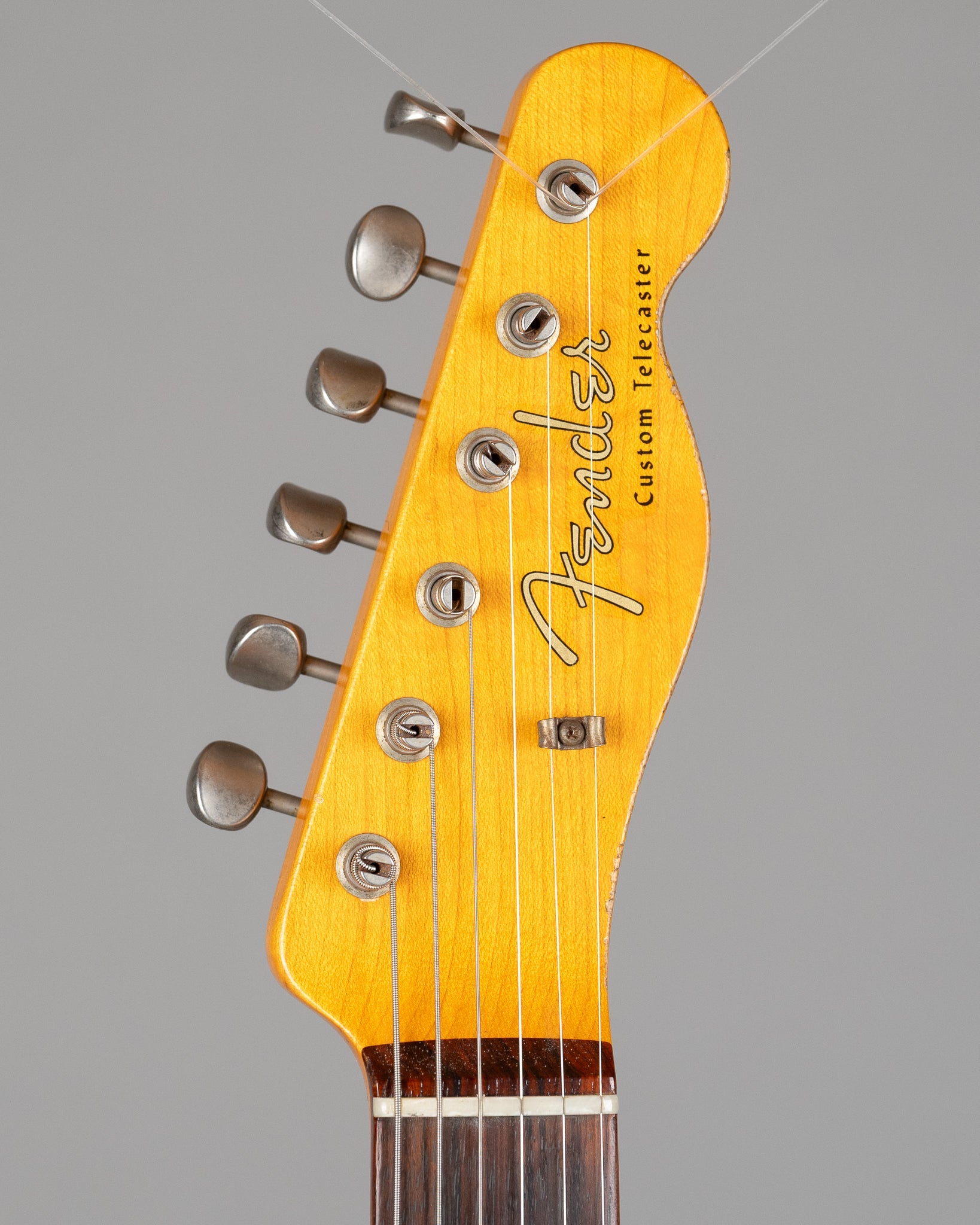 2016 Fender 60's Telecaster Custom Custom Shop Heavy Relic HSS (USA, Aged Vintage White, OHSC)
