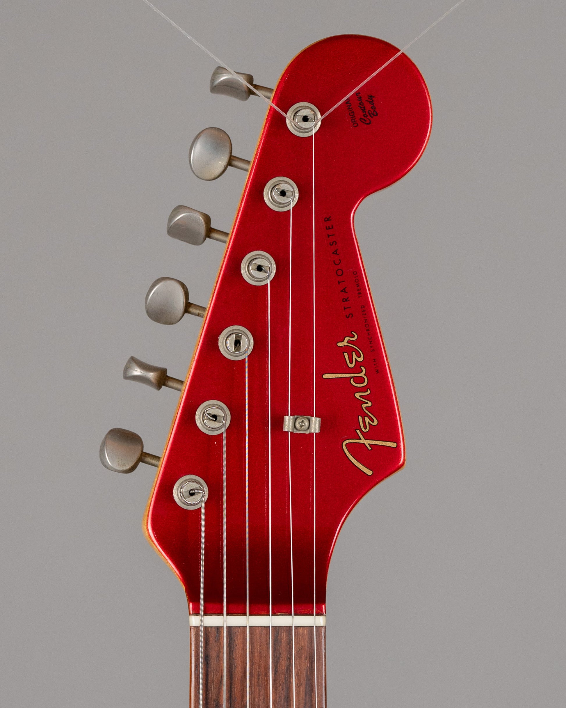 1993 Fender Custom Shop '62 Stratocaster (USA, Candy Apple Red, OHSC)