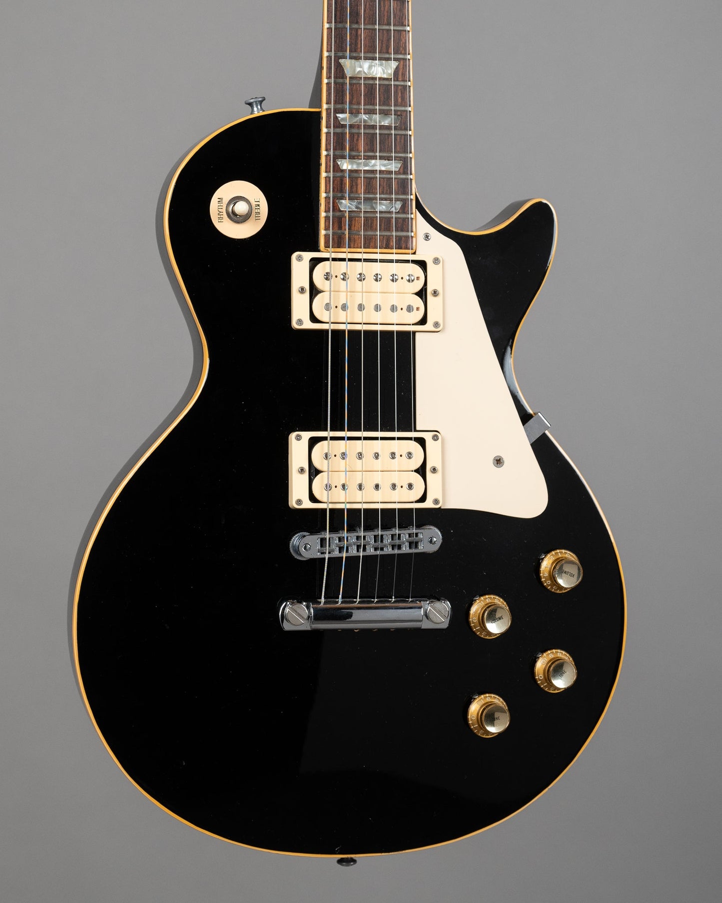 1977 Gibson Les Paul Standard (USA, Ebony, HSC)