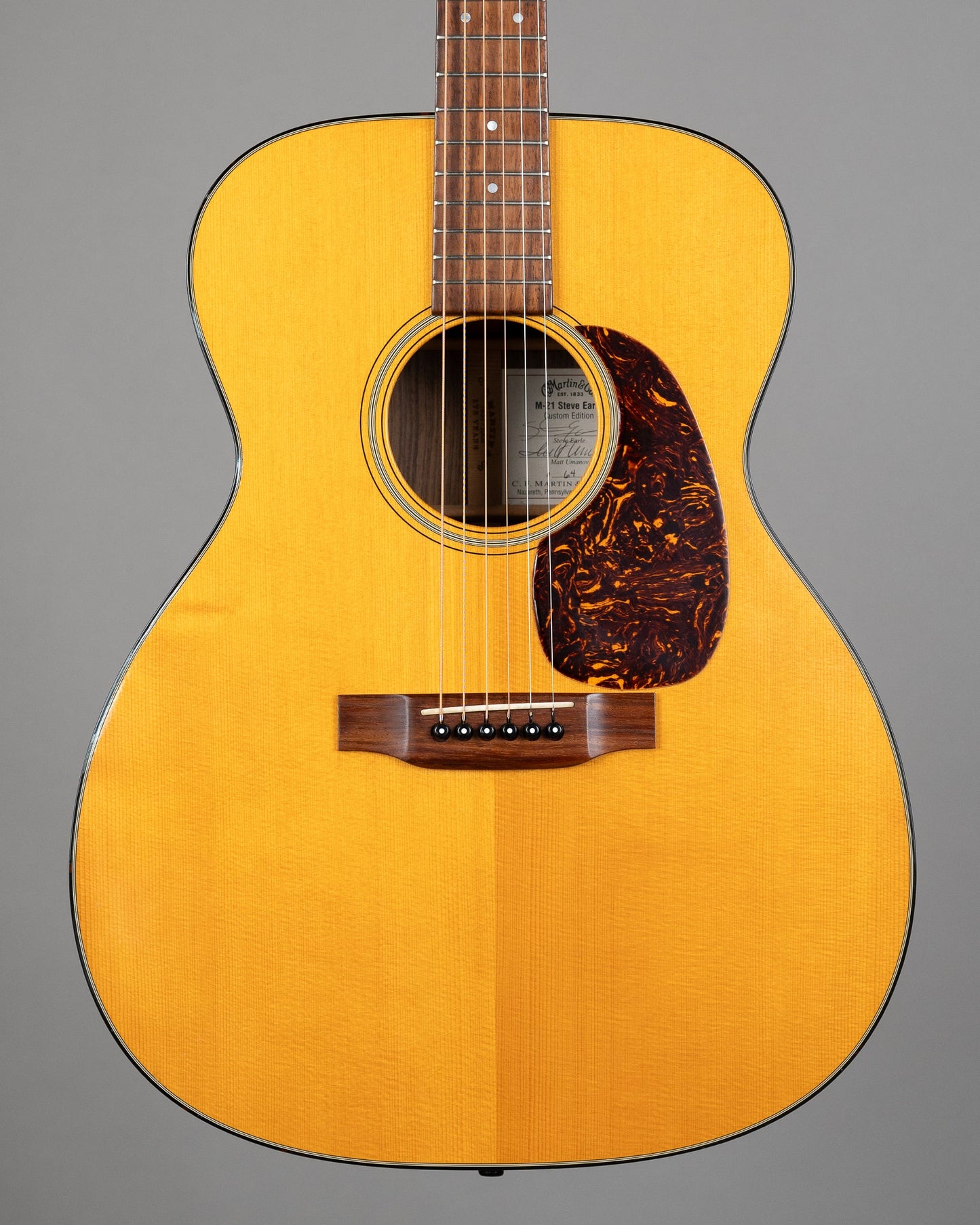 2008 Martin M-21 Steve Earle Custom Edition (USA, Natural Gloss, OHSC)