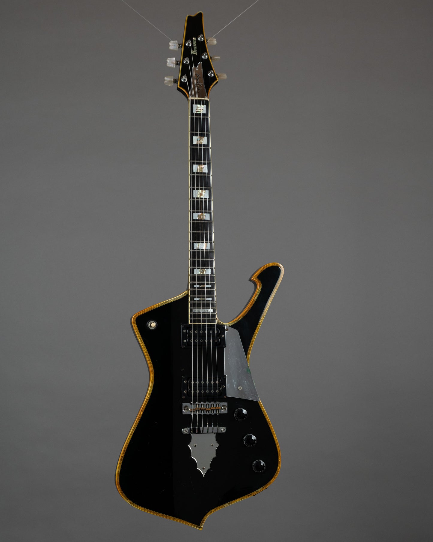 1979 Ibanez 'Paul Stanley' PS10/IC1000 Iceman (Japan, Black, OHSC)