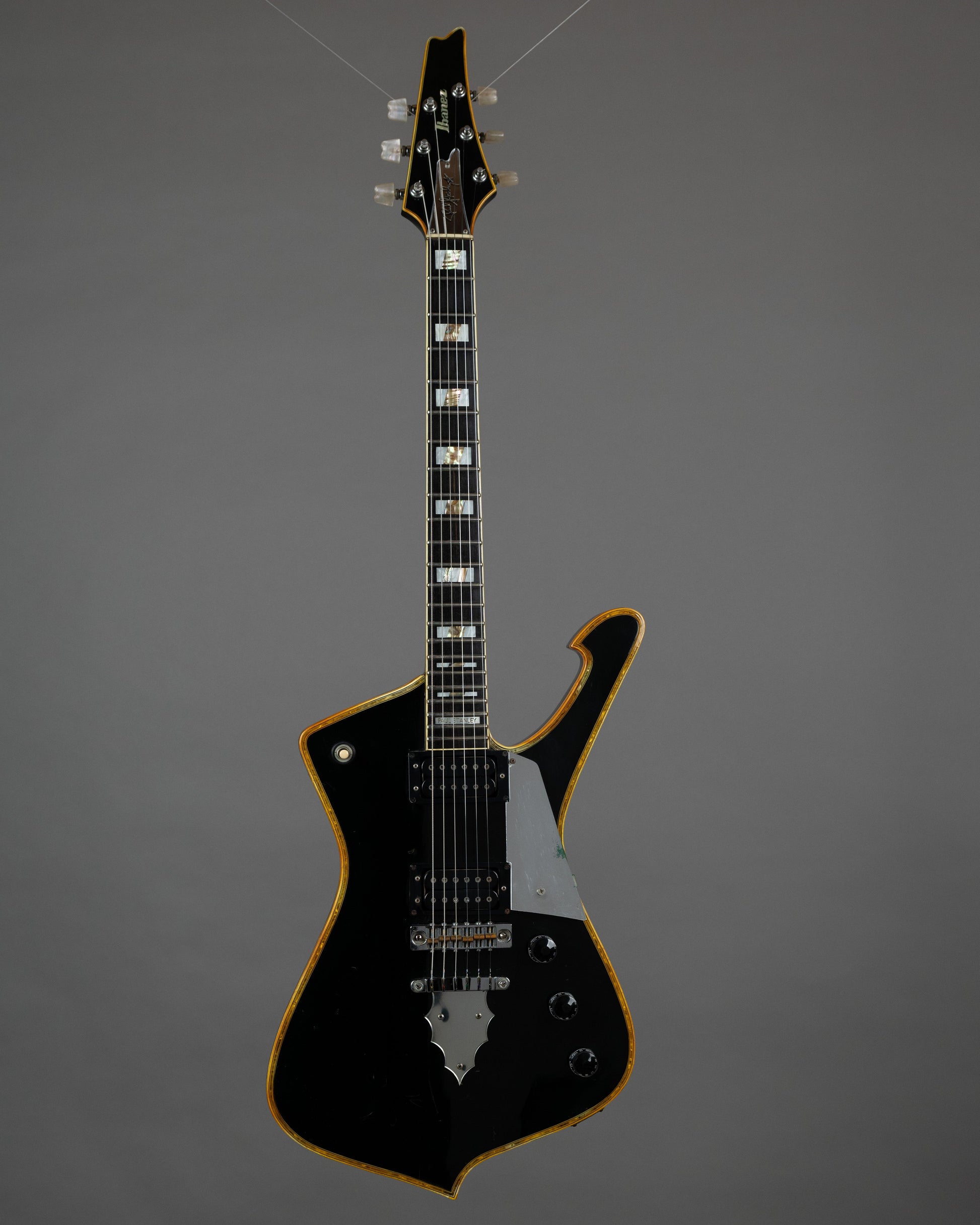 1979 Ibanez 'Paul Stanley' PS10/IC1000 Iceman (Japan, Black, OHSC)