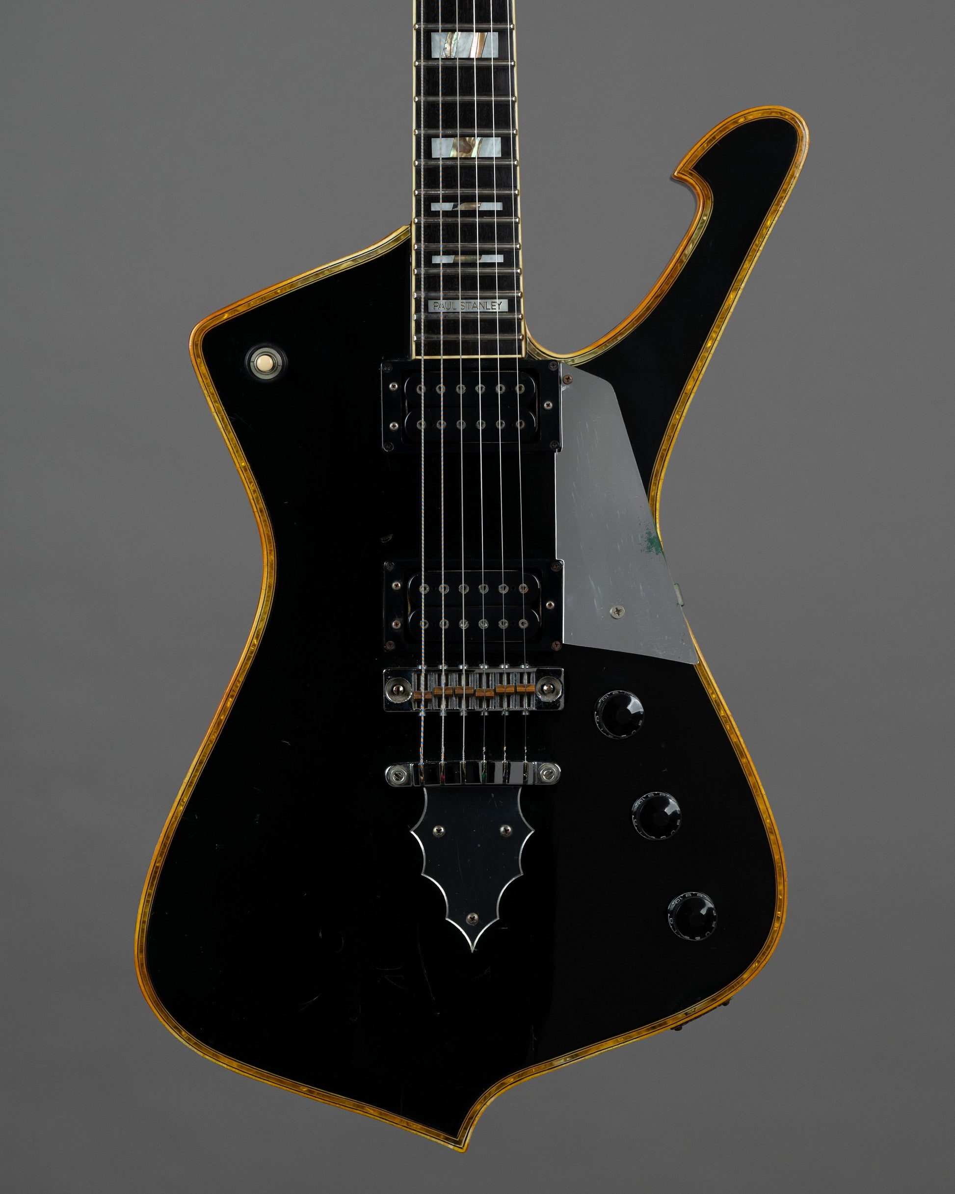 1979 Ibanez 'Paul Stanley' PS10/IC1000 Iceman (Japan, Black, OHSC)