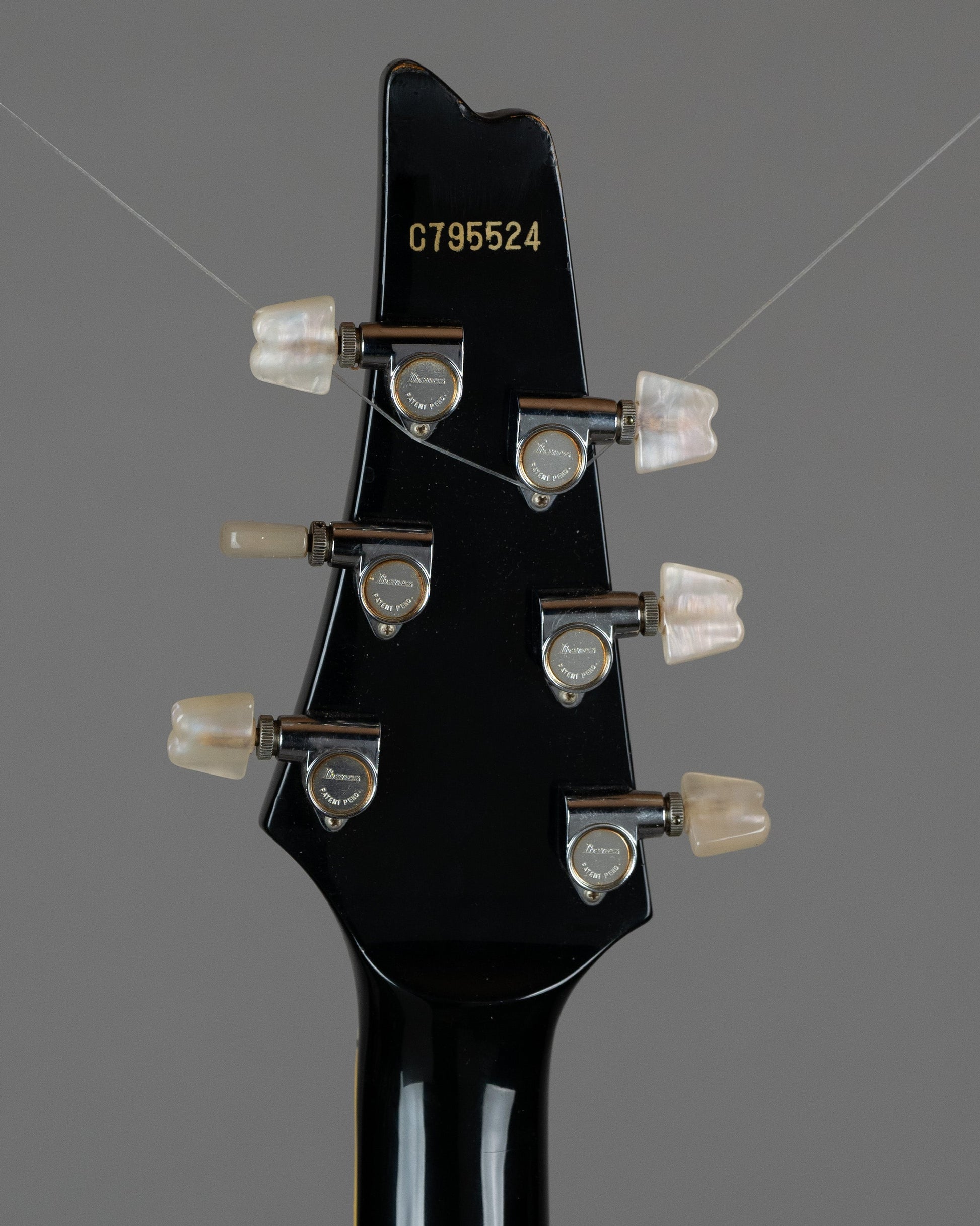 1979 Ibanez 'Paul Stanley' PS10/IC1000 Iceman (Japan, Black, OHSC)
