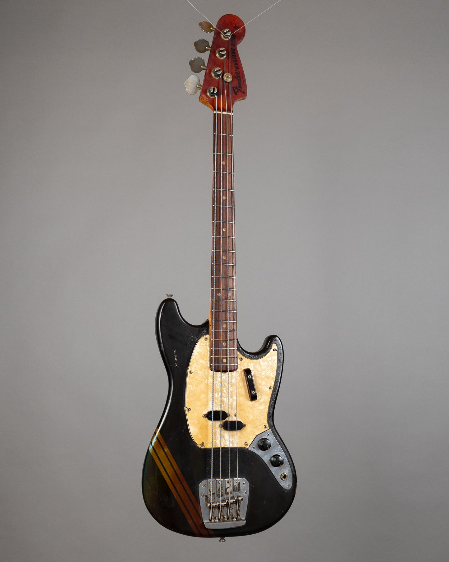 1972 Fender Mustang Bass (USA, Competition Burgundy, HSC)