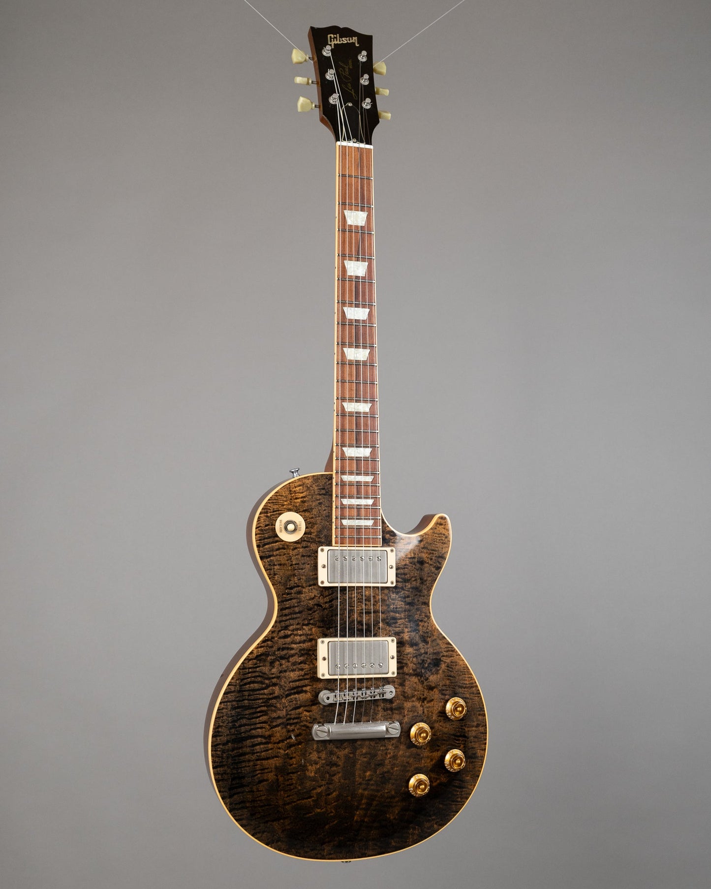 2001 Gibson Les Paul "Custom Collection Class 5" Quilt Top Custom Shop (USA, Transparent Black Quilt, OHSC)