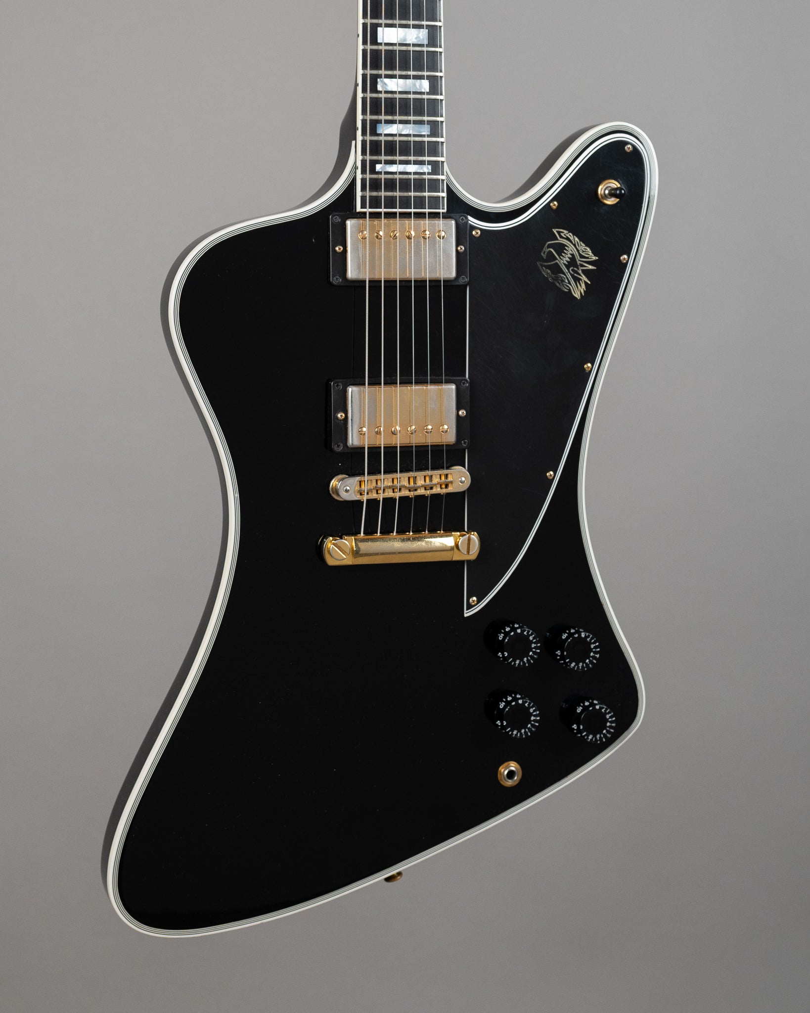 2017 Gibson Custom Shop Firebird Custom (USA, Ebony, OHSC, Certificate)