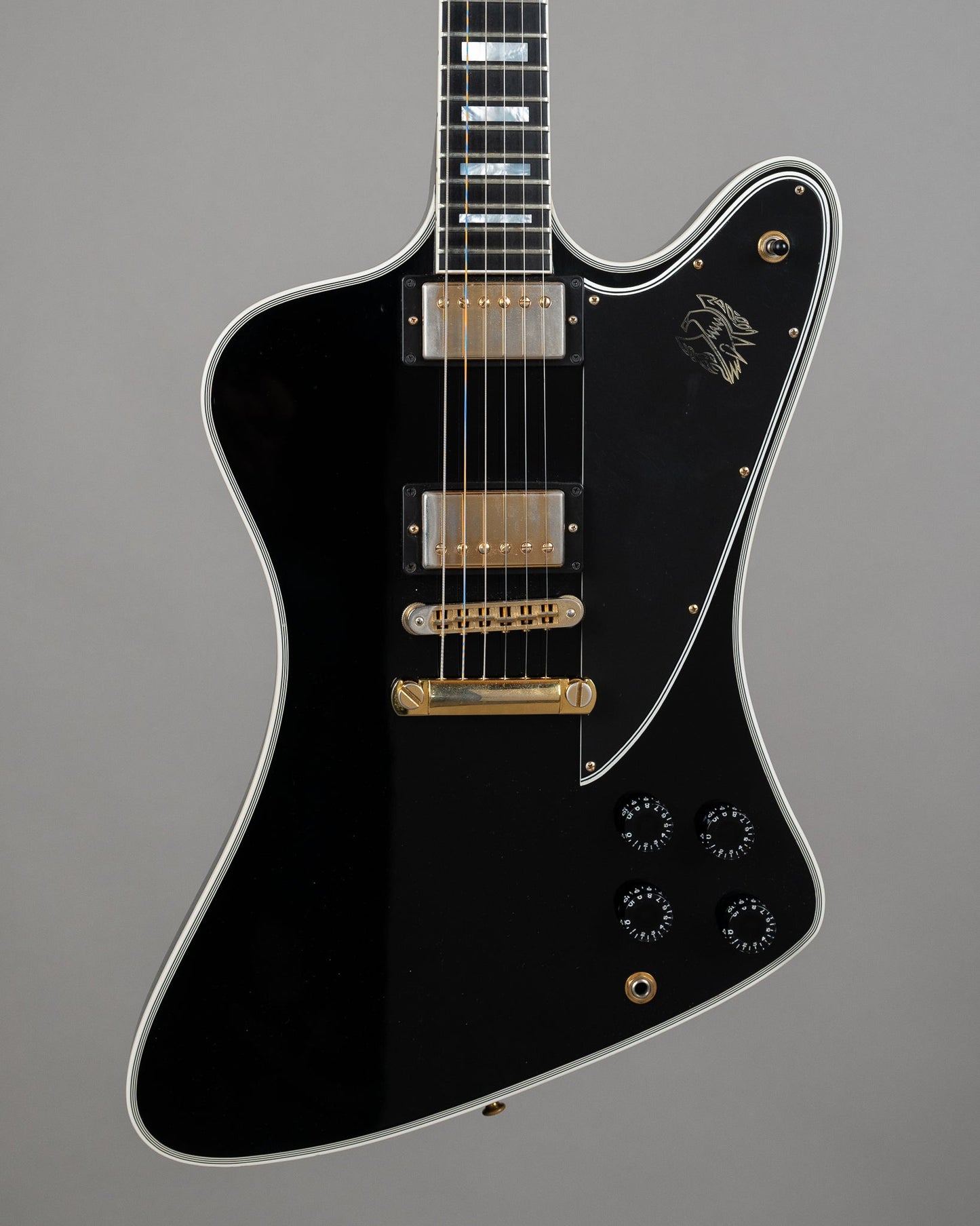 2017 Gibson Custom Shop Firebird Custom (USA, Ebony, OHSC, Certificate)