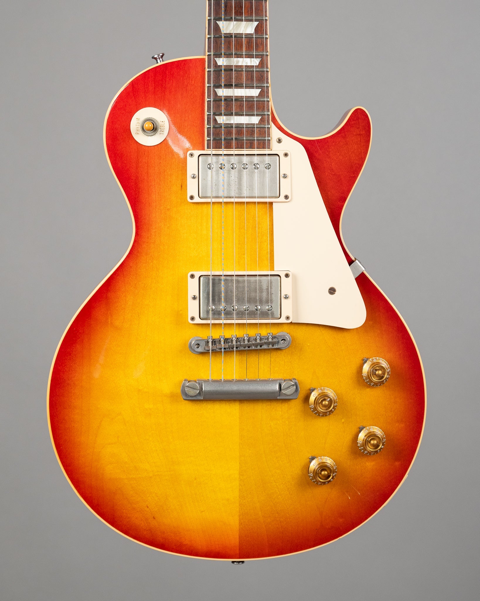 2009 Gibson Custom Shop 1958 Les Paul Historic Collection Plain Top VOS R8 (USA, Washed Cherry, COA, OHSC)