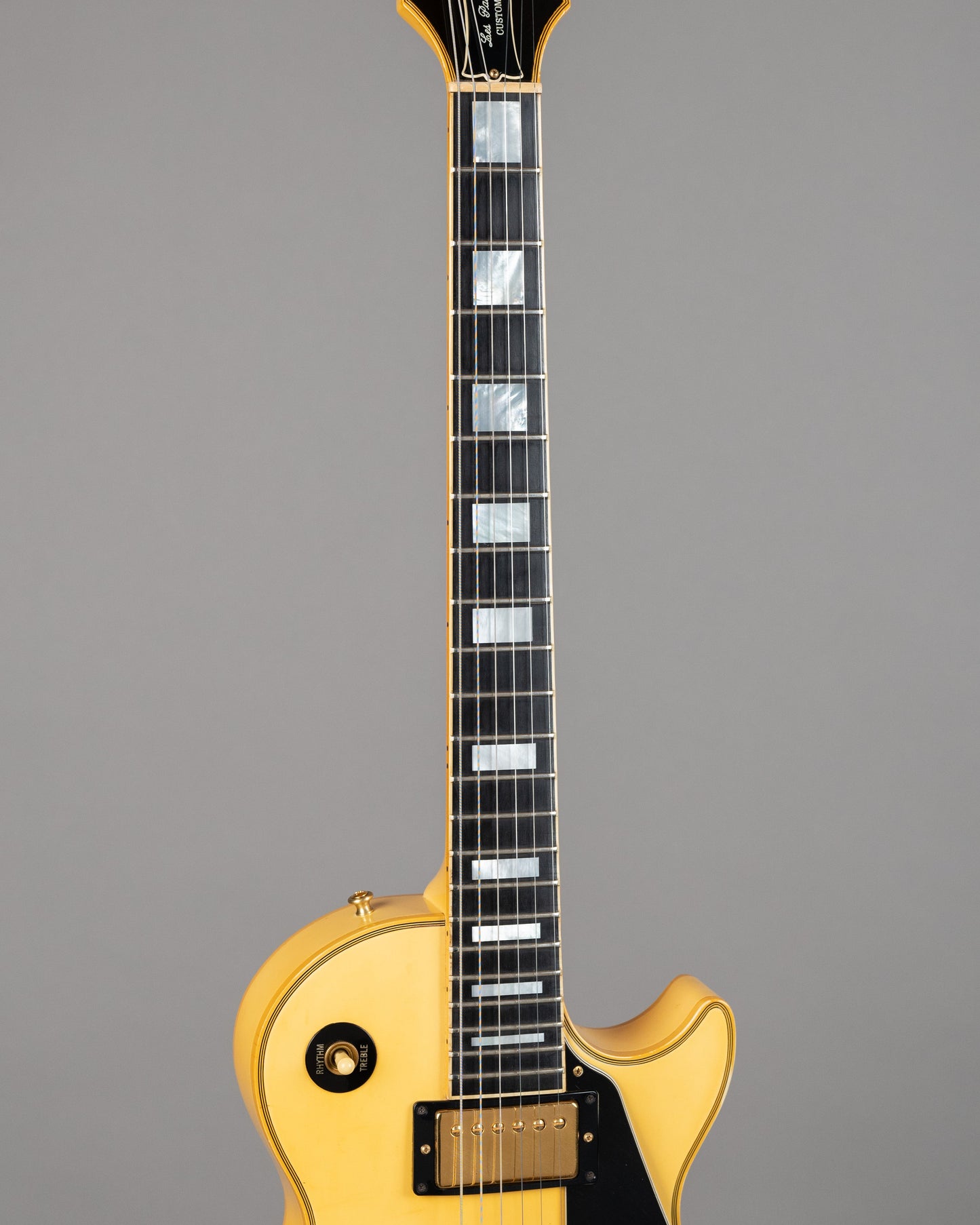 1990 Gibson Les Paul Custom 'Custom Shop Edition' (USA, Antique Ivory, OHSC)