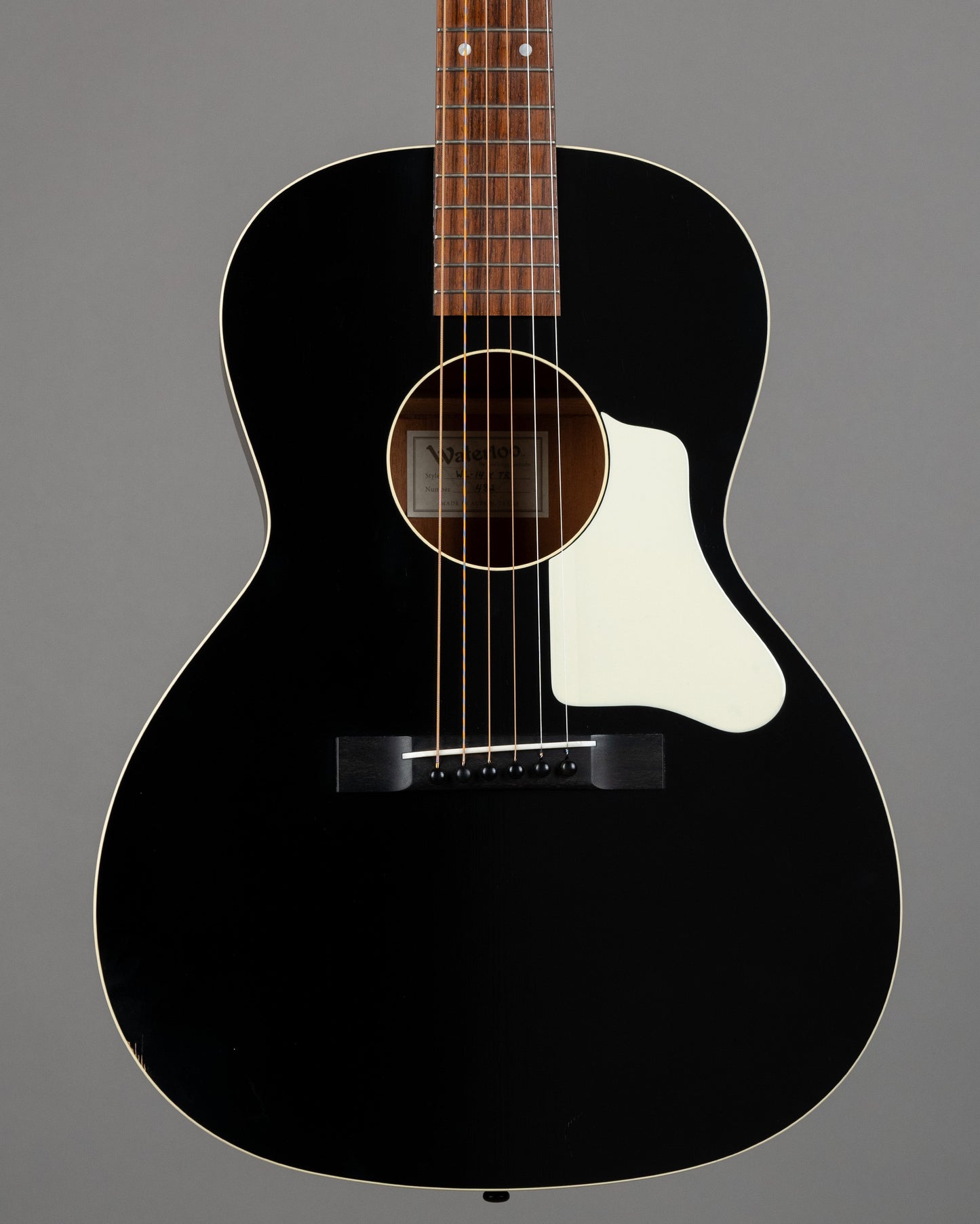 2018 Waterloo by Collings WL-14 X TR (USA, Jet Black, OHSC)