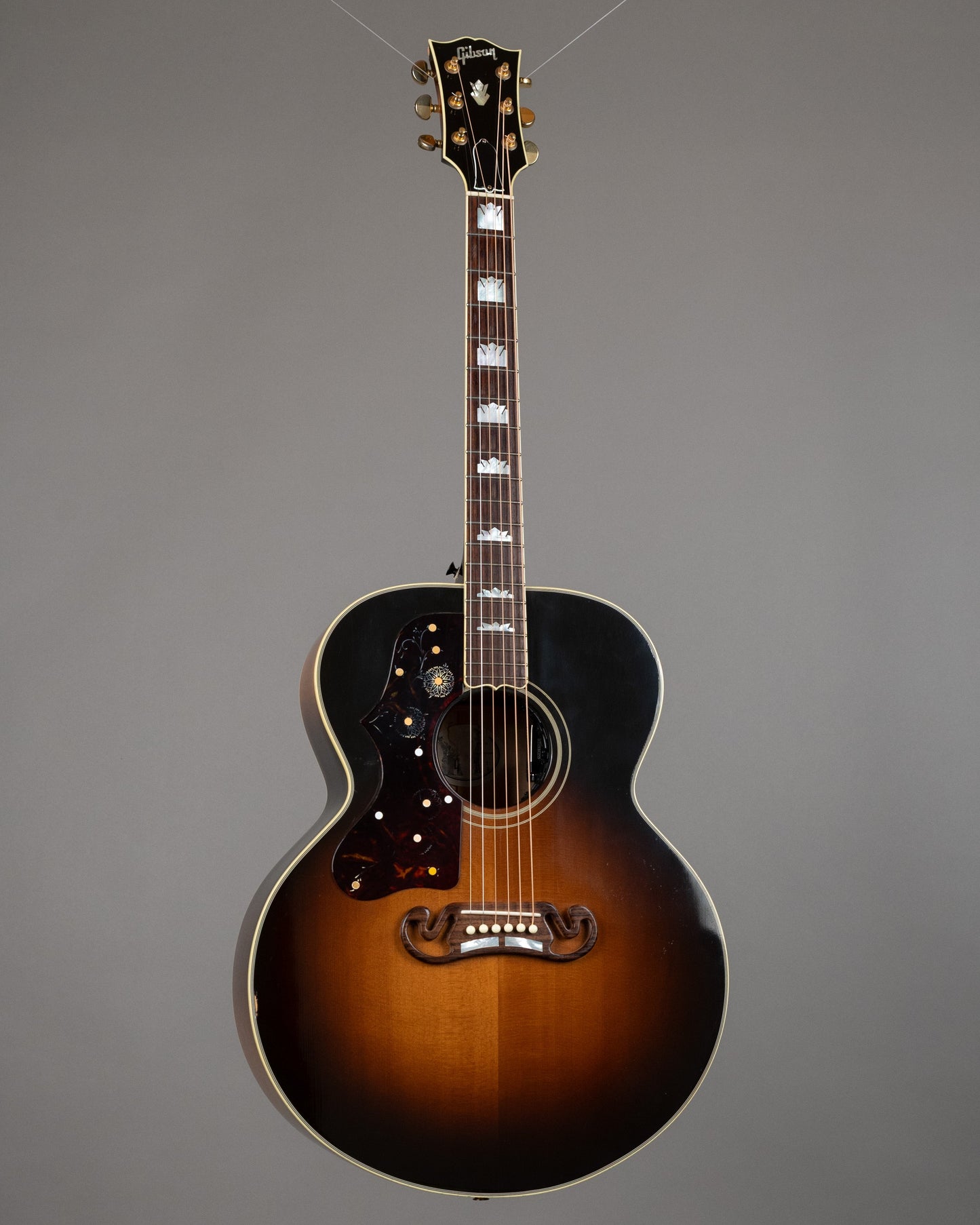 2012 Gibson SJ-200 Left Handed (USA, Sunburst, OHSC)