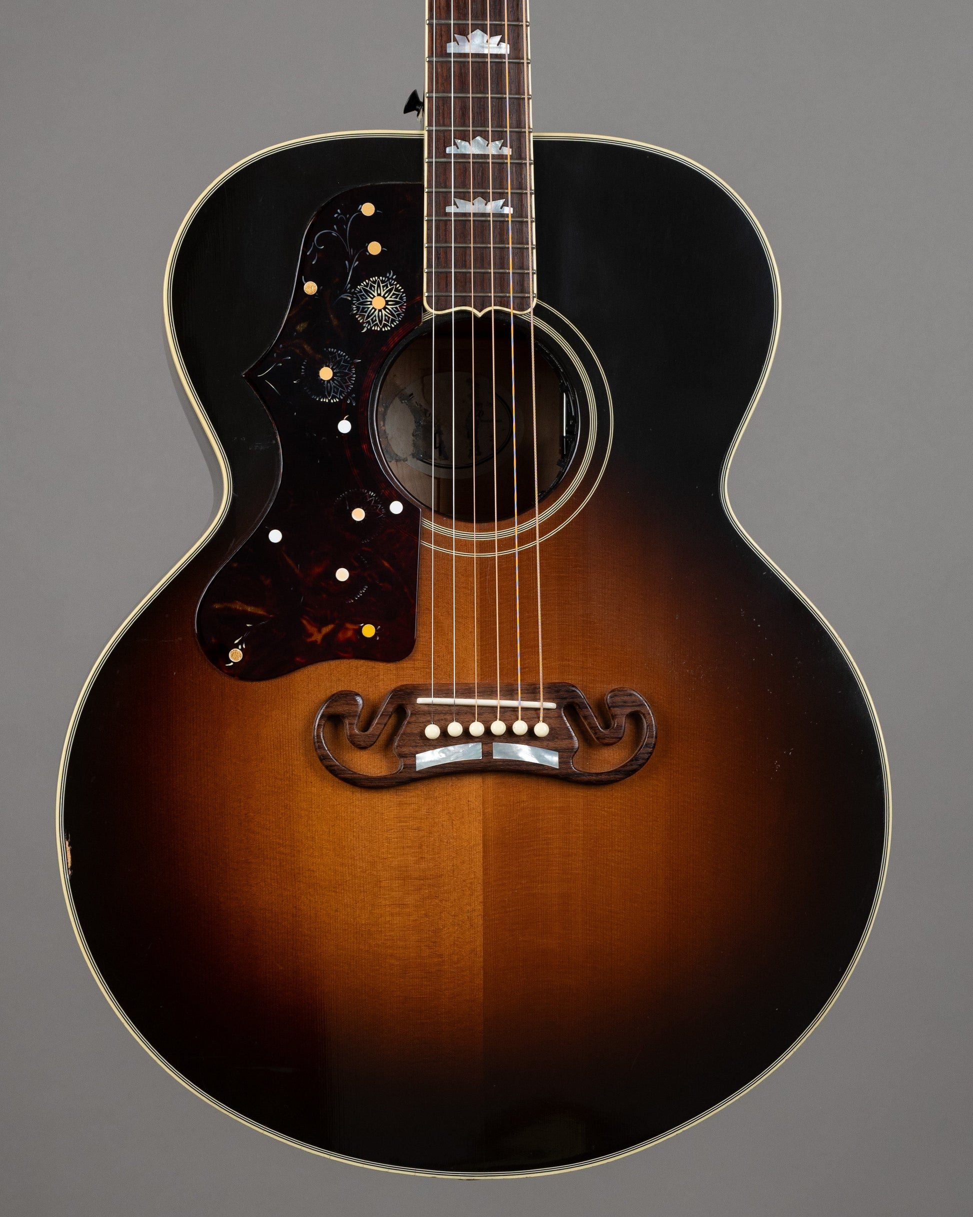 2012 Gibson SJ-200 Left Handed (USA, Sunburst, OHSC)