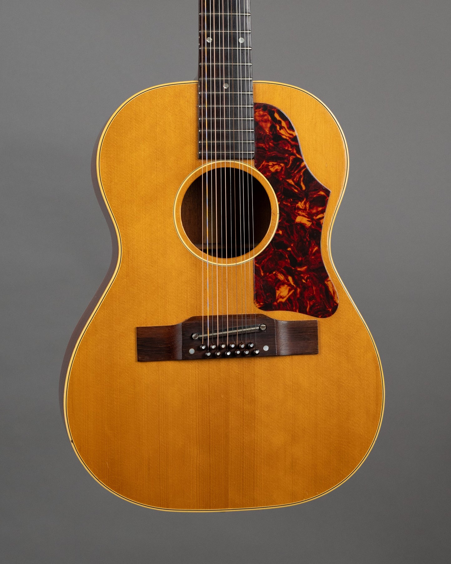 1964 Gibson B25-12N (USA, Natural Gloss, HSC)