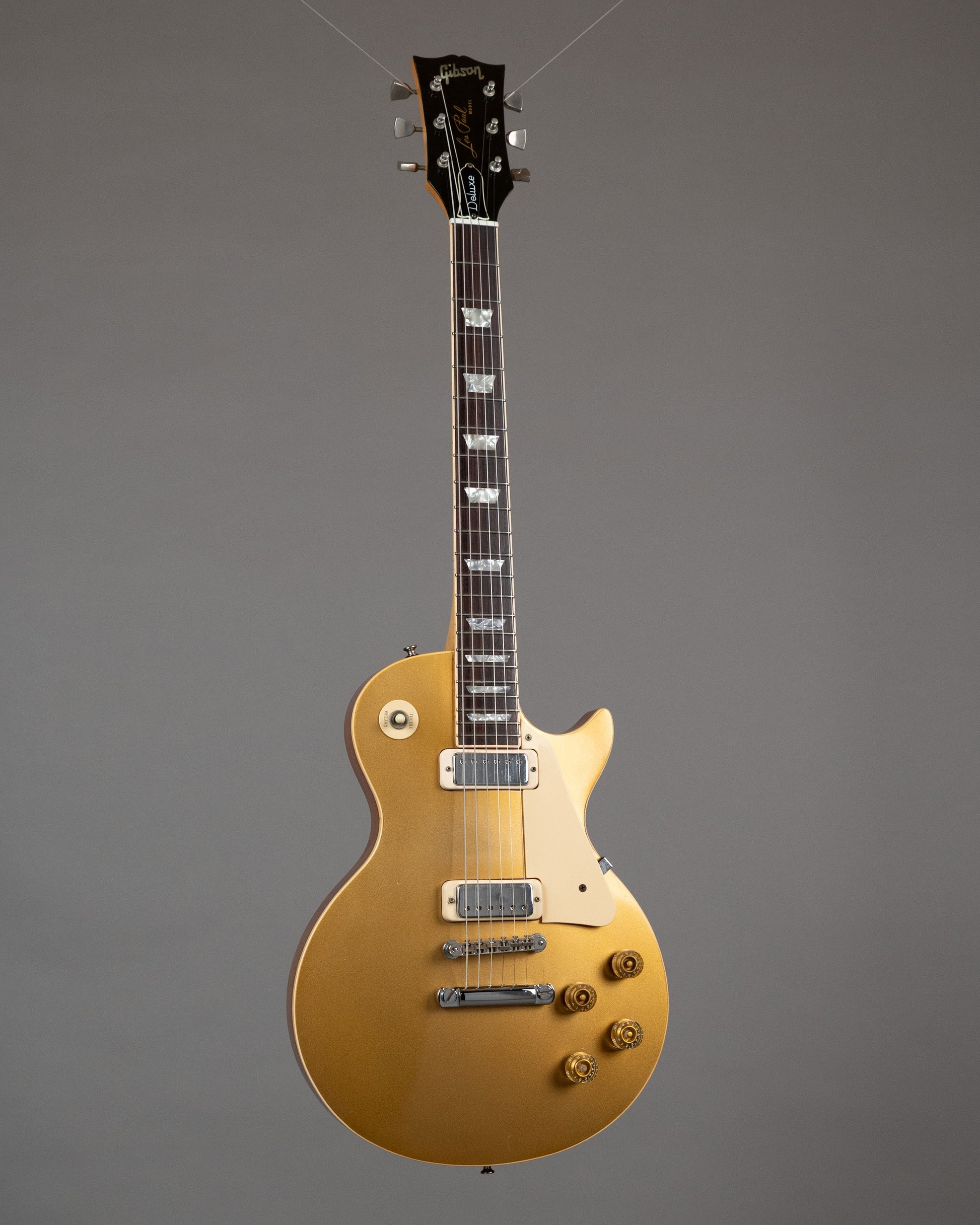 1978 Gibson Les Paul Deluxe (USA, Goldtop, OHSC)