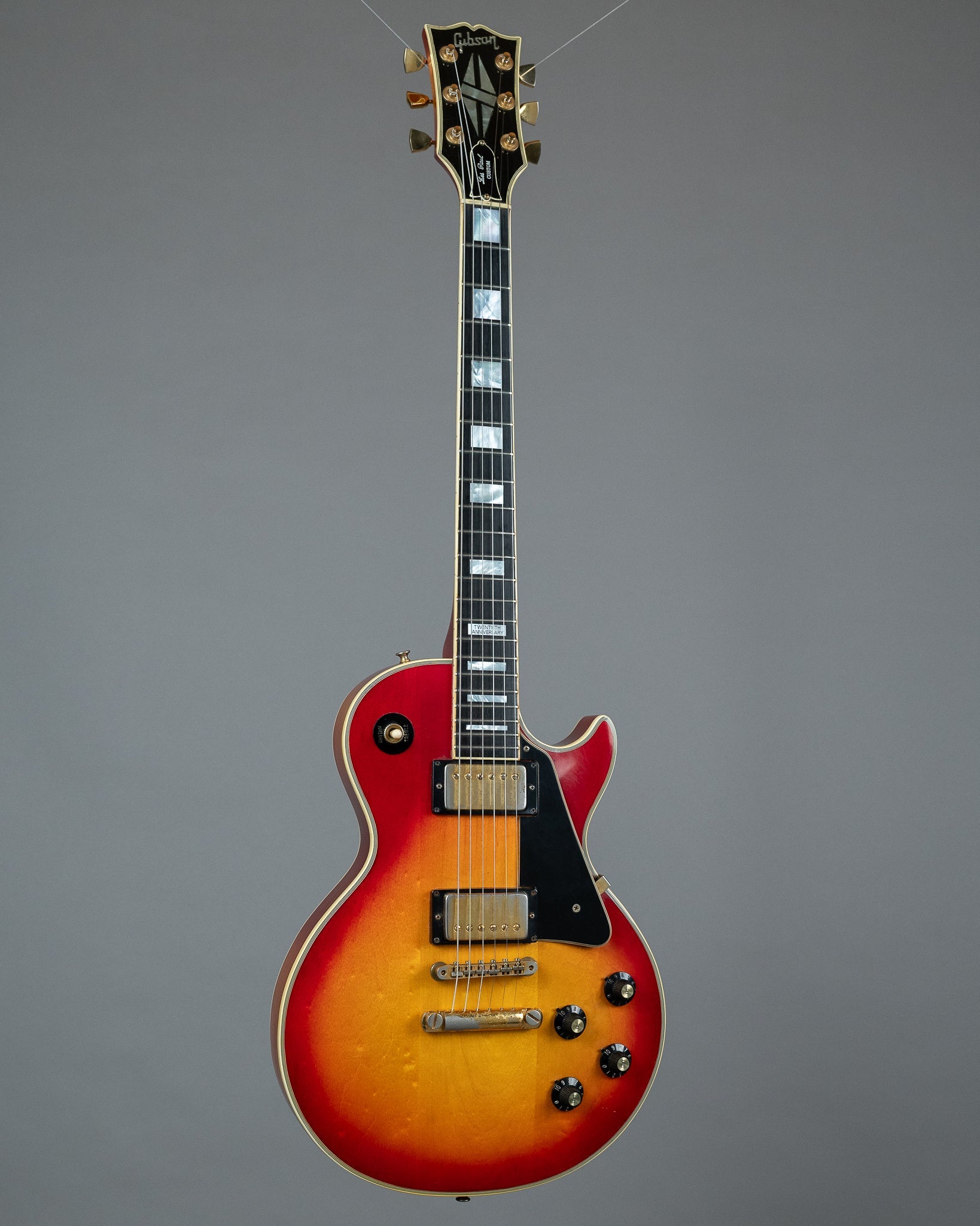 1975 Gibson 20th Anniversary Les Paul Custom (USA, Sunburst, OHSC, Warranty Papers)