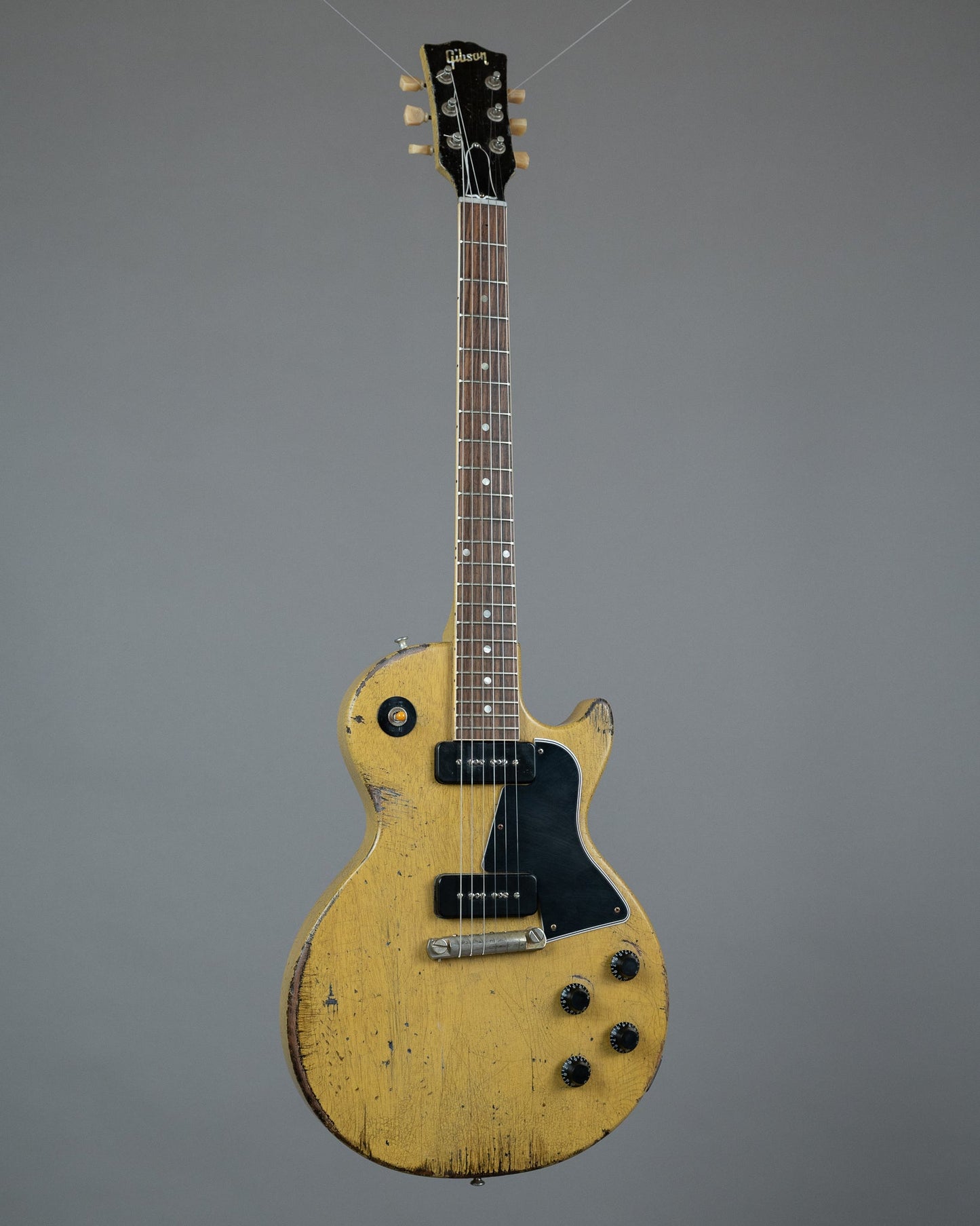 2022 Gibson Custom Murphy Lab 1957 Les Paul Special Single Cut Reissue Ultra Light Aged MOD (USA, TV Yellow, COA, OHSC)