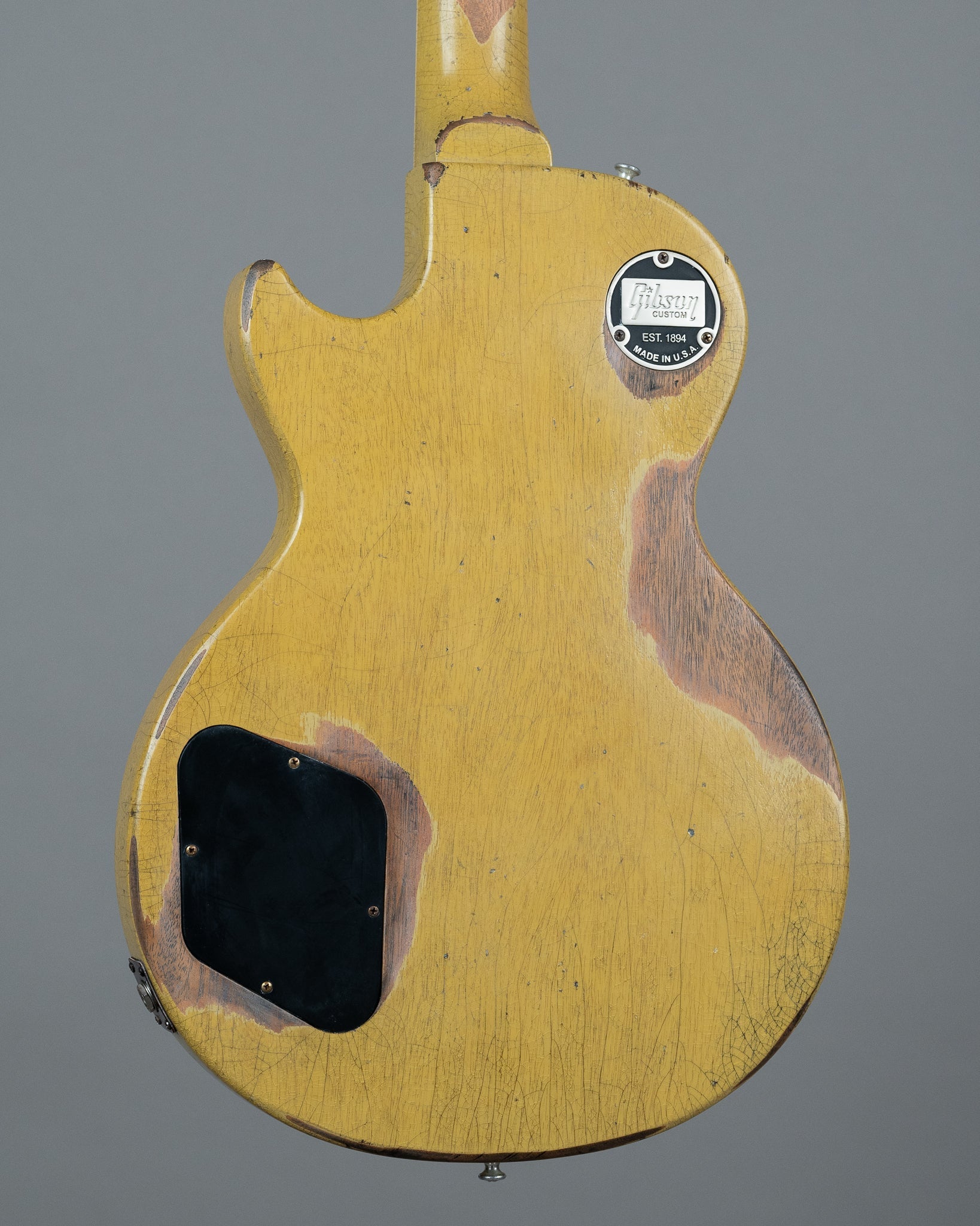 2022 Gibson Custom Murphy Lab 1957 Les Paul Special Single Cut Reissue Ultra Light Aged MOD (USA, TV Yellow, COA, OHSC)