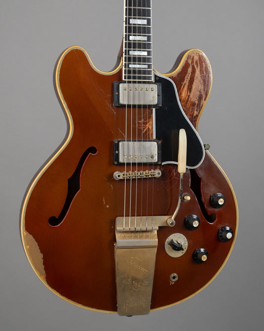 1967 Gibson ES-355TDSV  (USA, Sparkling Burgundy Metallic, OHSC)