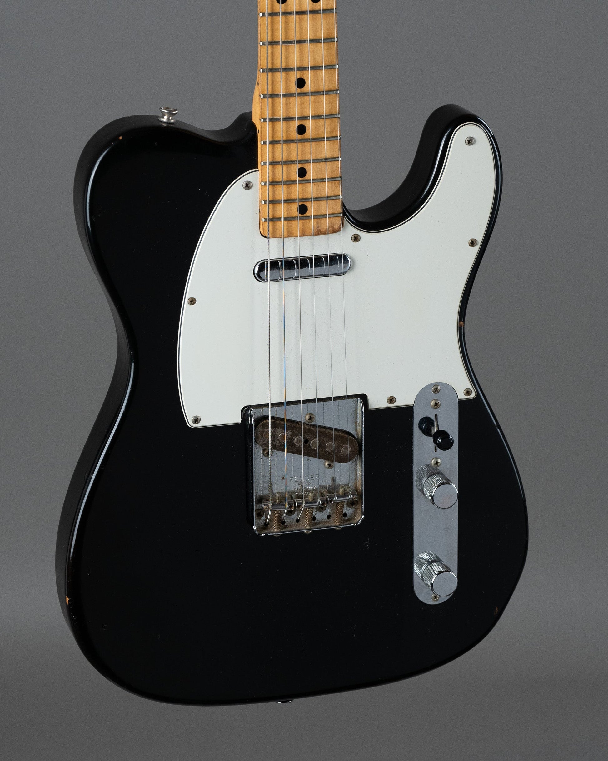 1976 Fender Telecaster (USA, Black, Fender HSC)