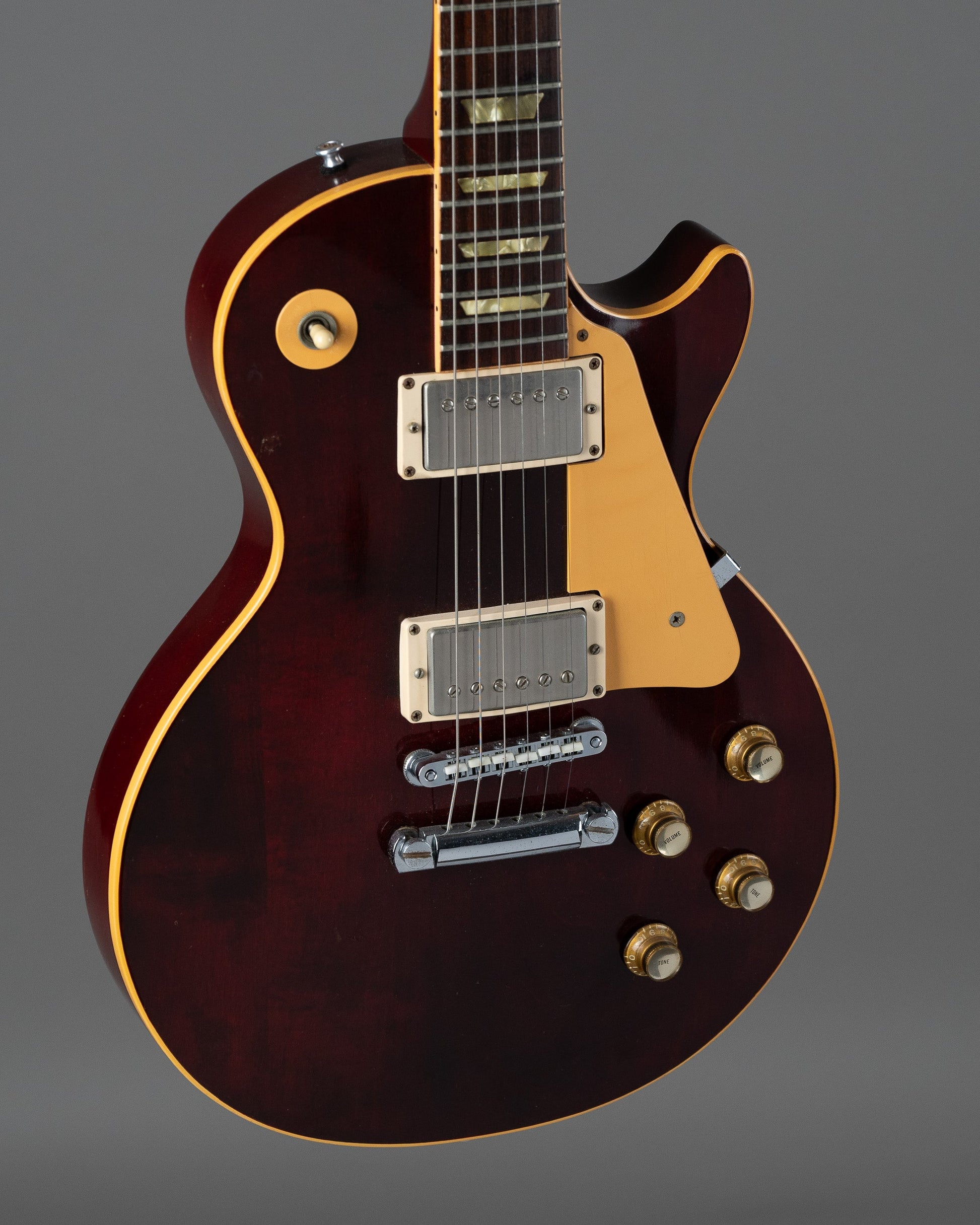 1977 Gibson Les Paul Standard (USA, Wine Red, Chainsaw Case)