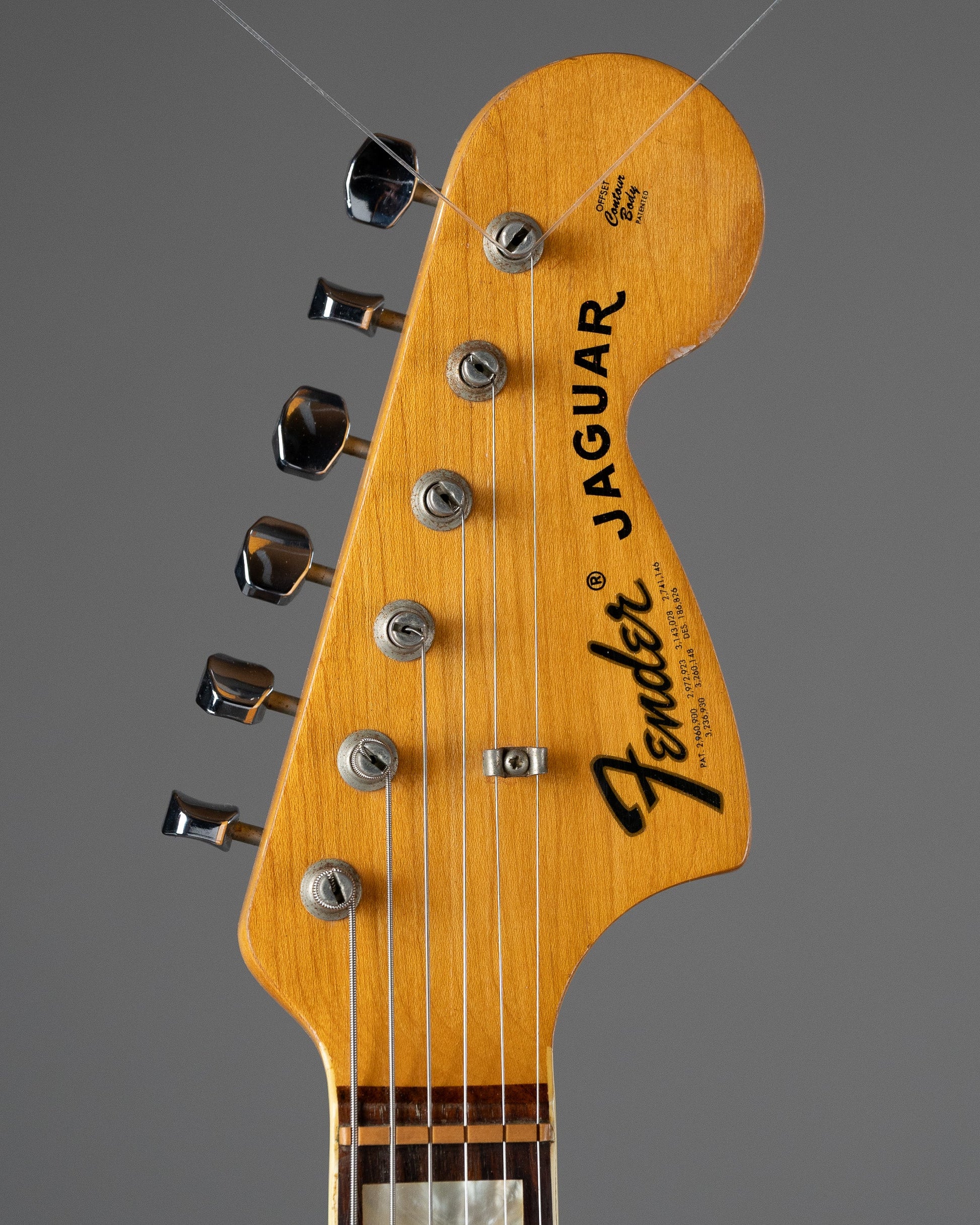 1973 Fender Jaguar (USA, Sunburst, OHSC)