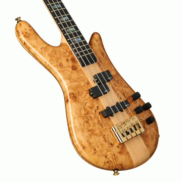 Spector Euro 4 CST Bass Guitar, Gloss Natural