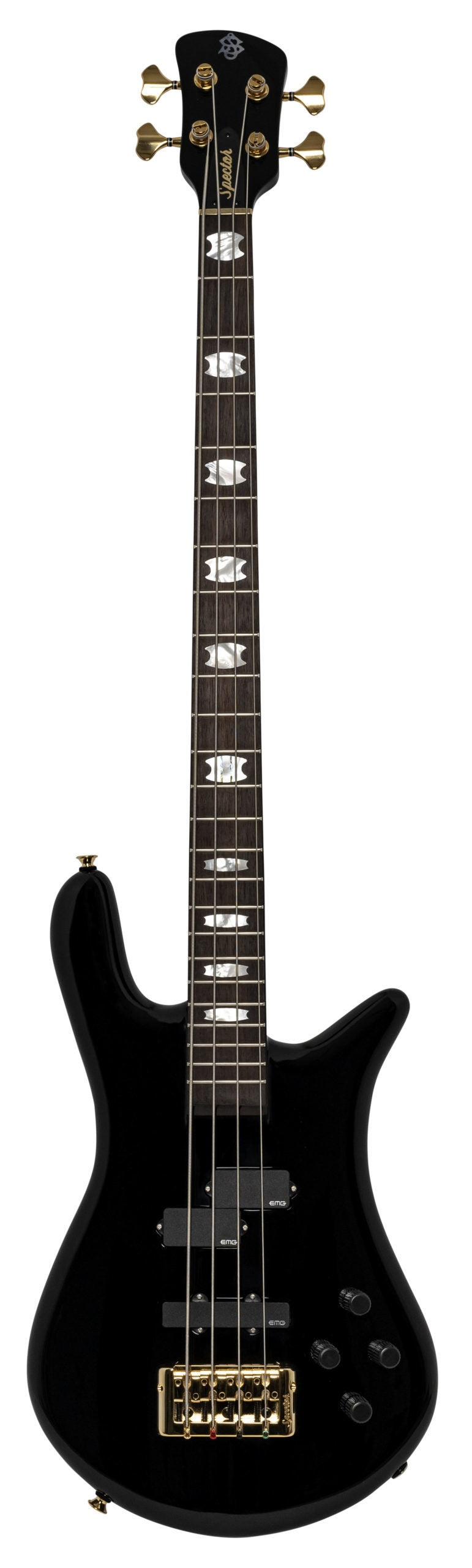 Spector Euro Classic 4 String Bass, Gloss Black