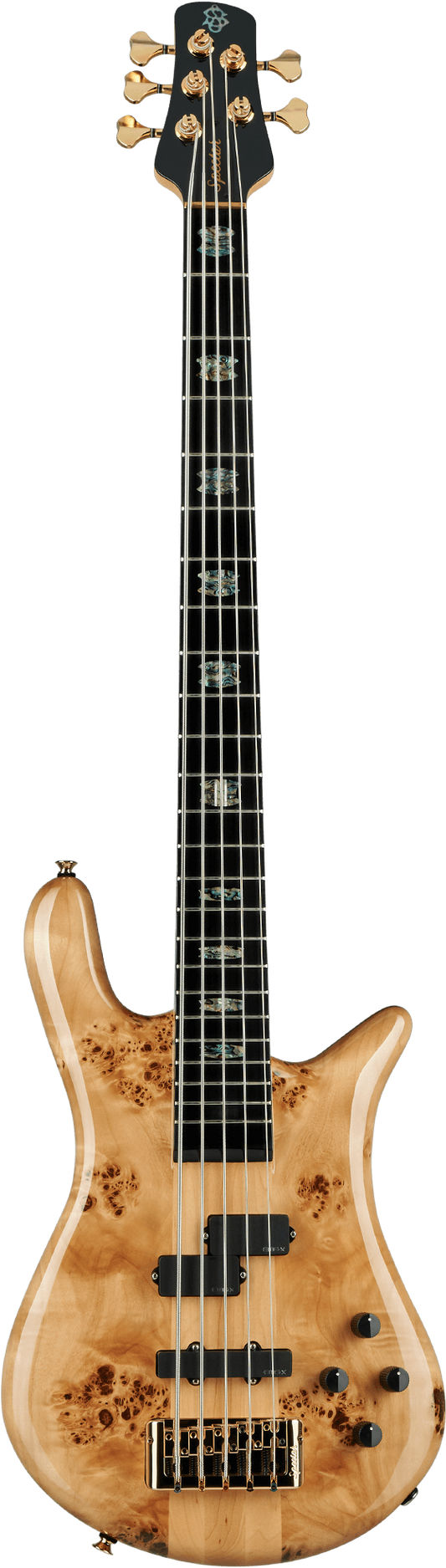 Spector Euro 5 CST Bass Guitar, Natural Gloss