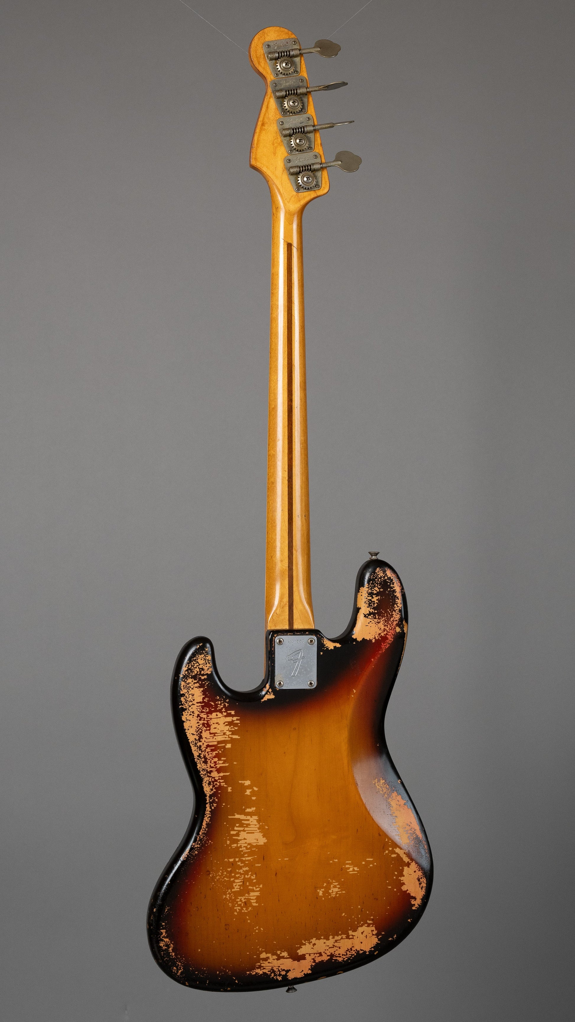 1975 Fender Jazz Bass (USA, Sunburst, OHSC, #646554)