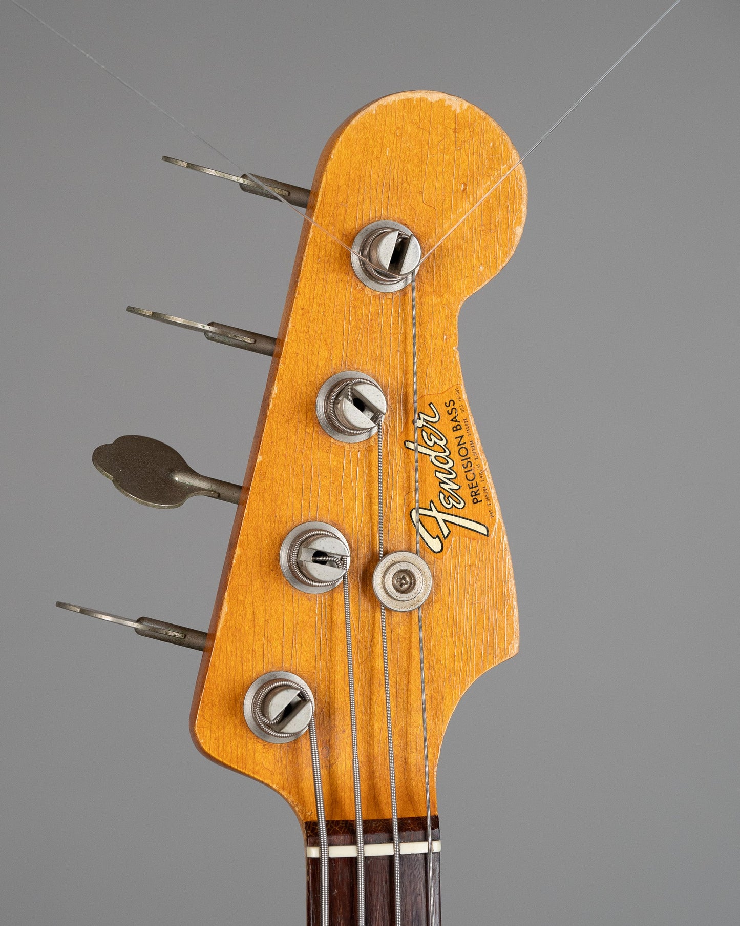 1968 Fender Precision Bass (USA, Olympic White, HSC)