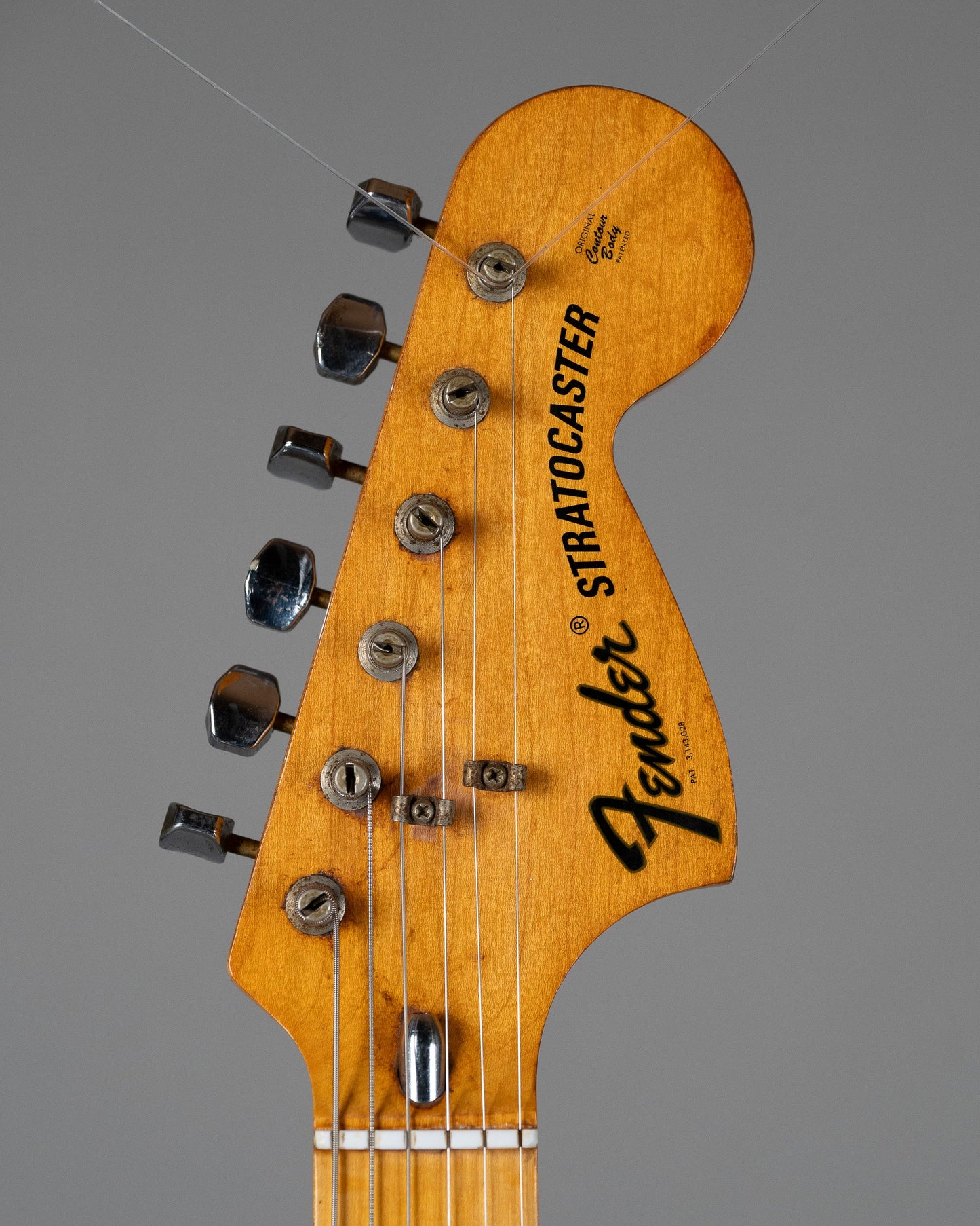 1974 Fender Stratocaster (USA, Poplar Body, Sunburst, OHSC)