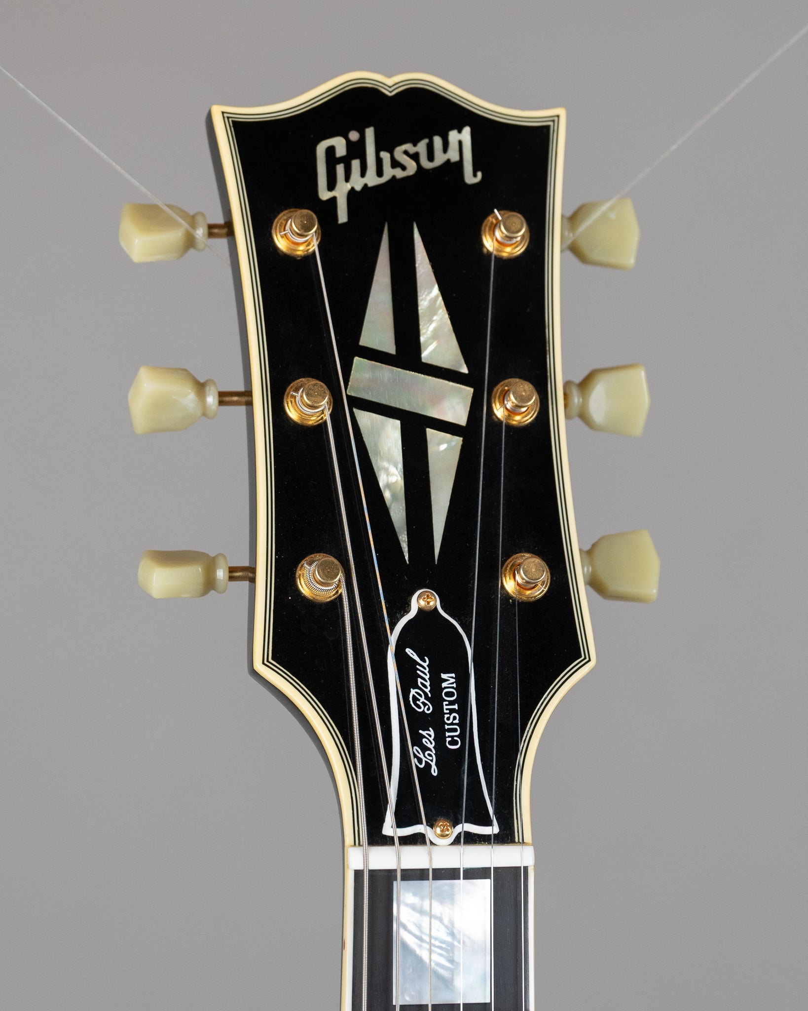 2008 Gibson '57 Custom Shop Les Paul Custom (USA, Black, OHSC)